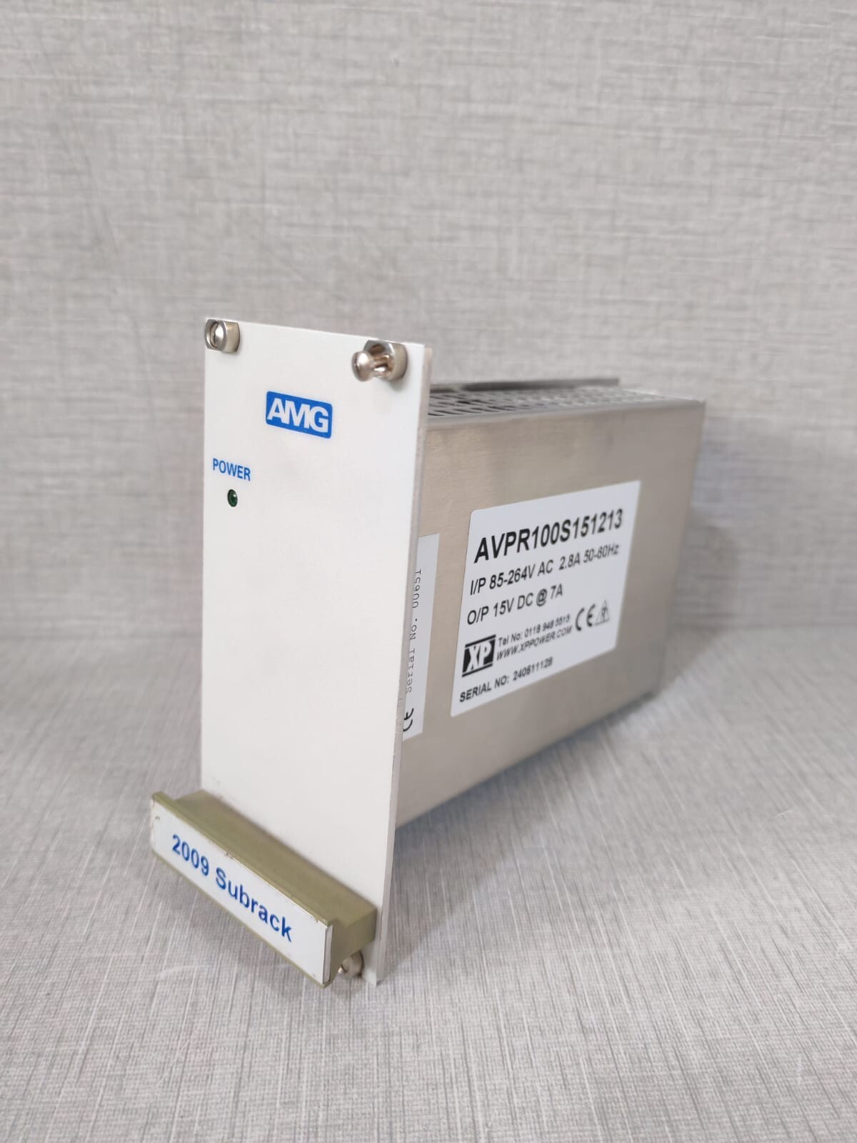 AMG 2009PSU AMG 2009PSU SUBRACK AVPR100S151213 10