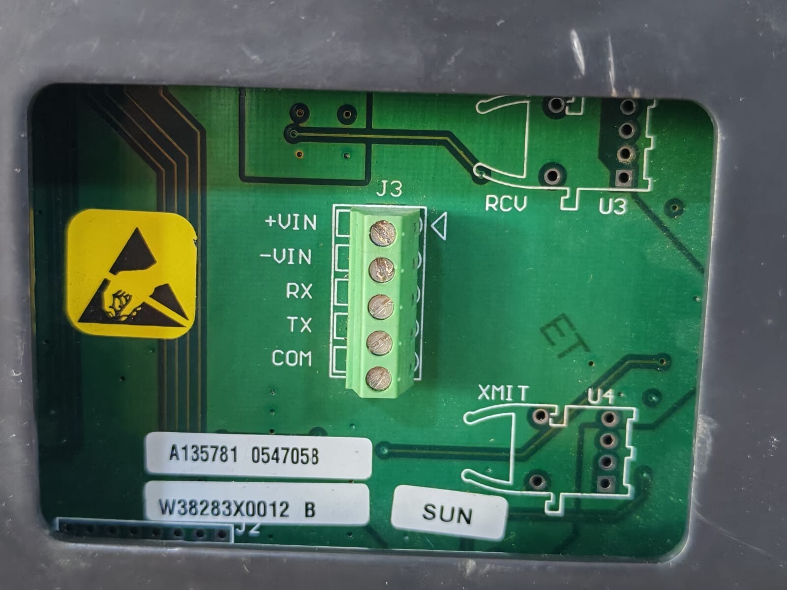 Emerson ROC-800 EMERSON ROC-800 REMOTE OPERATIONS CONTROLLER KEYPAD DISPLAY EMERSON W40124 10