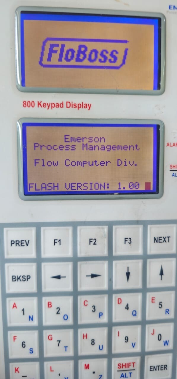 EMERSON ROC-800 REMOTE OPERATIONS CONTROLLER KEYPAD DISPLAY EMERSON W40124