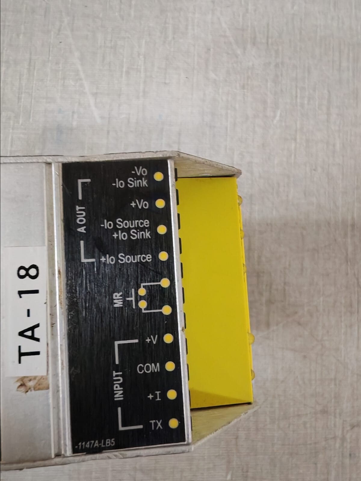 Moore Industries STA/HLPRG/3PRG/-AO MOORE STA/HLPRG/3PRG/-AO[DIN] PROGRAMMABLE SAFETY ALARM 9
