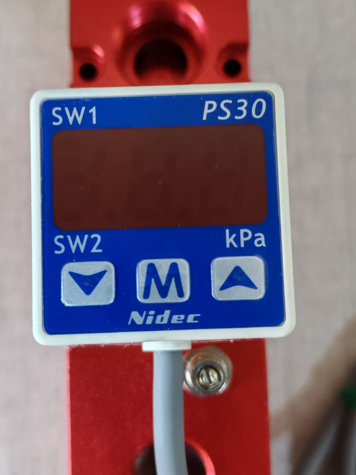 NIDEC/SPATEC PS30-102R-N NIDEC PS30-102R-N Pressure Switch with SPATEC SMT-HSN-MD4-RD4-S 2