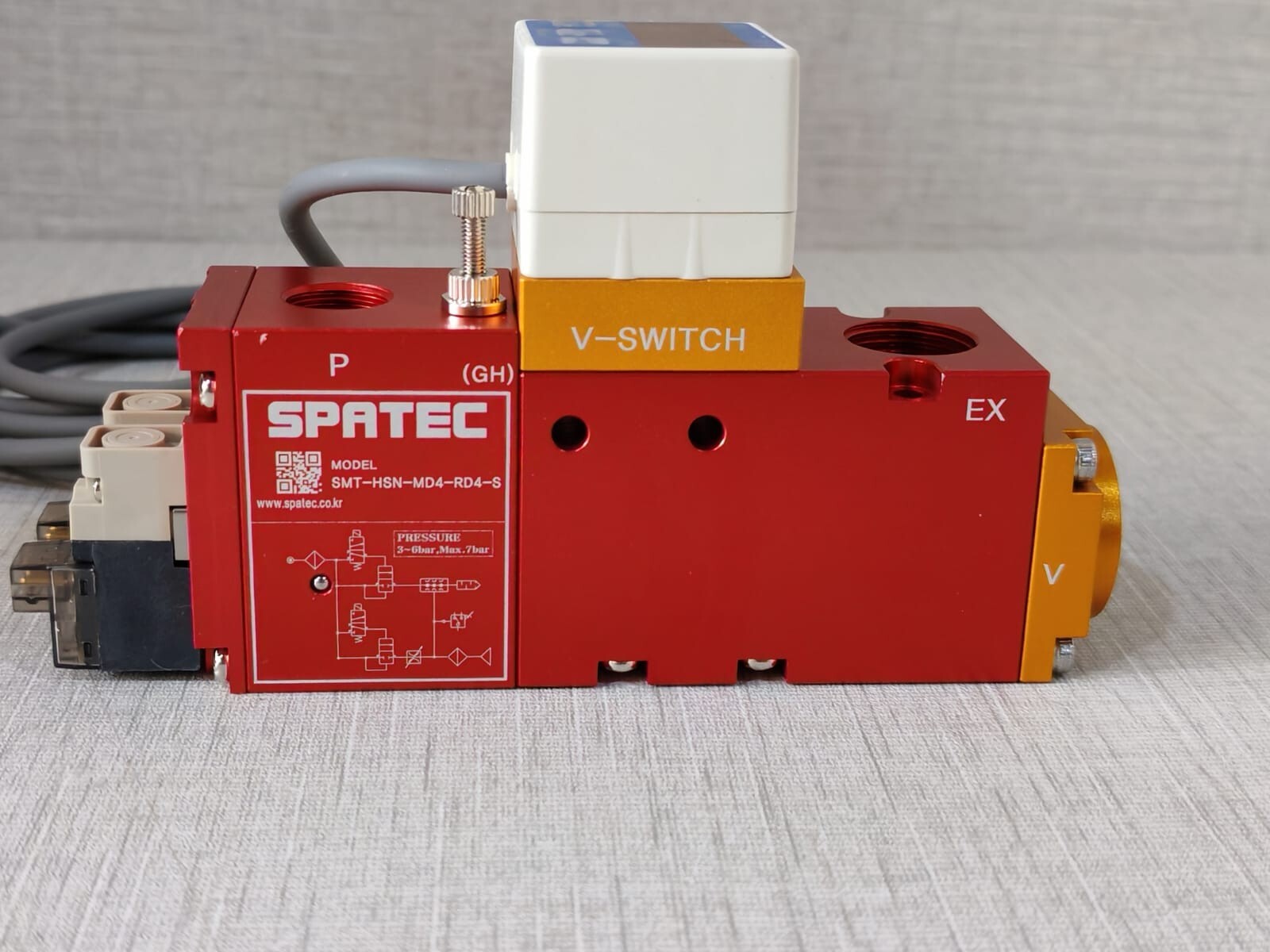 NIDEC/SPATEC PS30-102R-N NIDEC PS30-102R-N Pressure Switch with SPATEC SMT-HSN-MD4-RD4-S 4