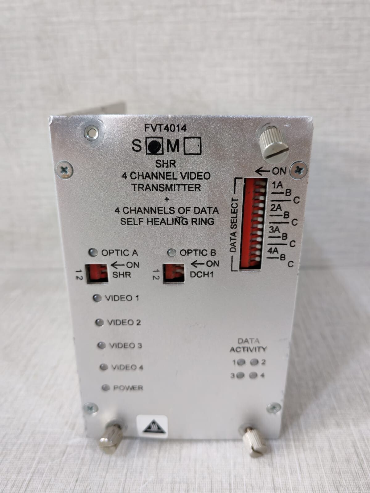 COMNET FVT4014 (S) SHR 4-CH VIDEO TRANSMITTER+4-CH DATA SELF HEALING RING