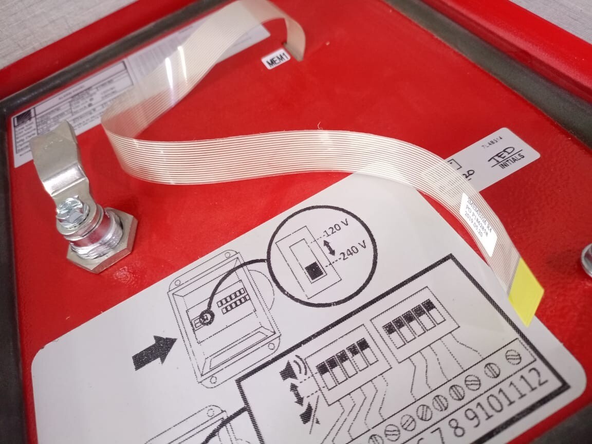 TONATECH APED-240 TORNATECH APED-240 Alarm Panel Diesel Fire Pump Door 4