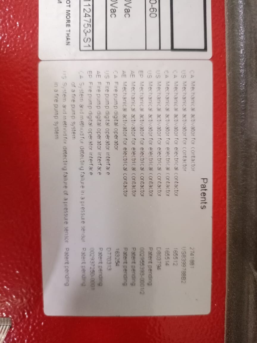 TONATECH APED-240 TORNATECH APED-240 Alarm Panel Diesel Fire Pump Door 7