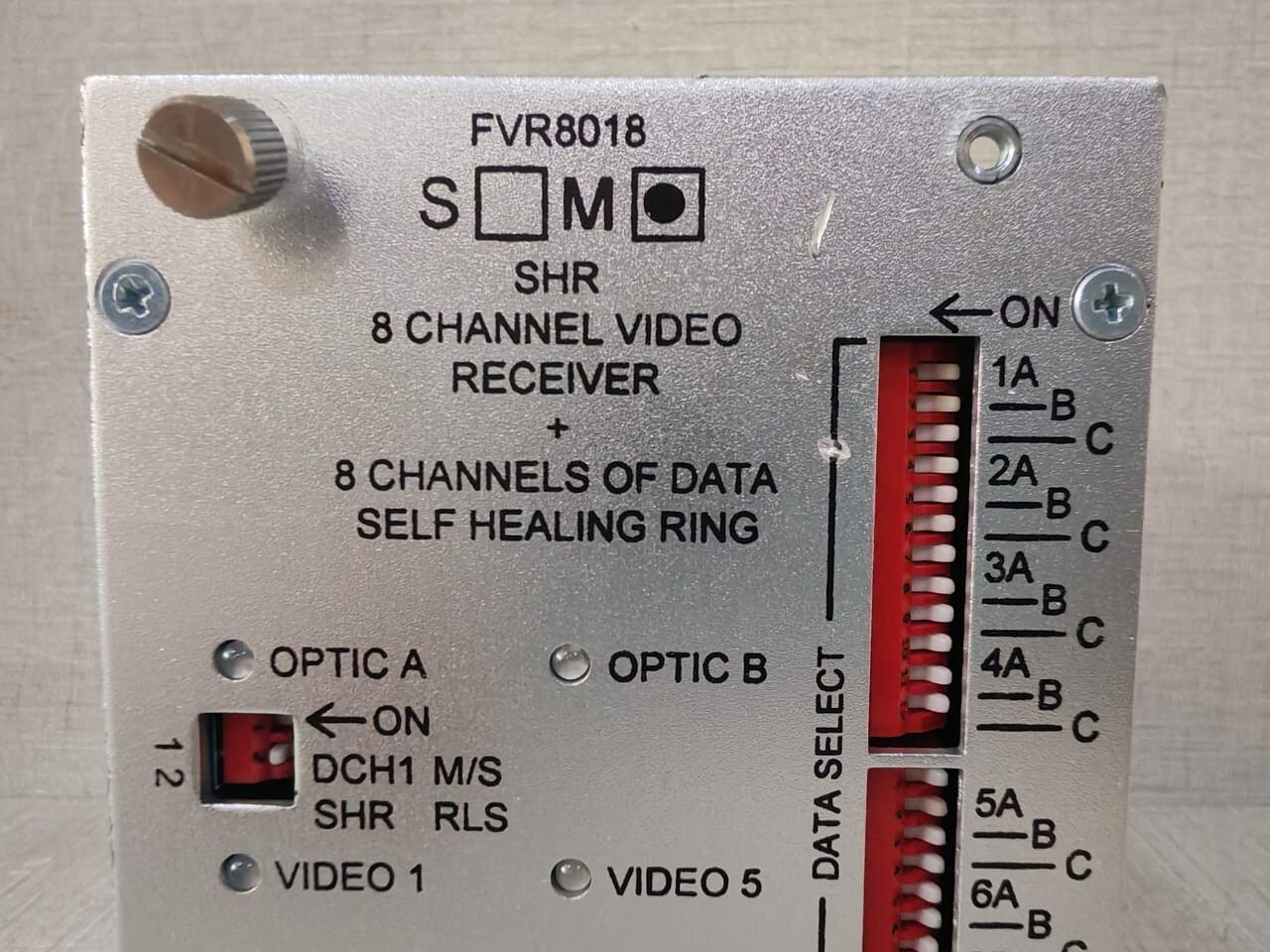COMNET FVR8018 M COMNET FVR8018M SHR 8 CH VIDEO RECEIVER + 8 CH DATA SELF HEALING RING 3