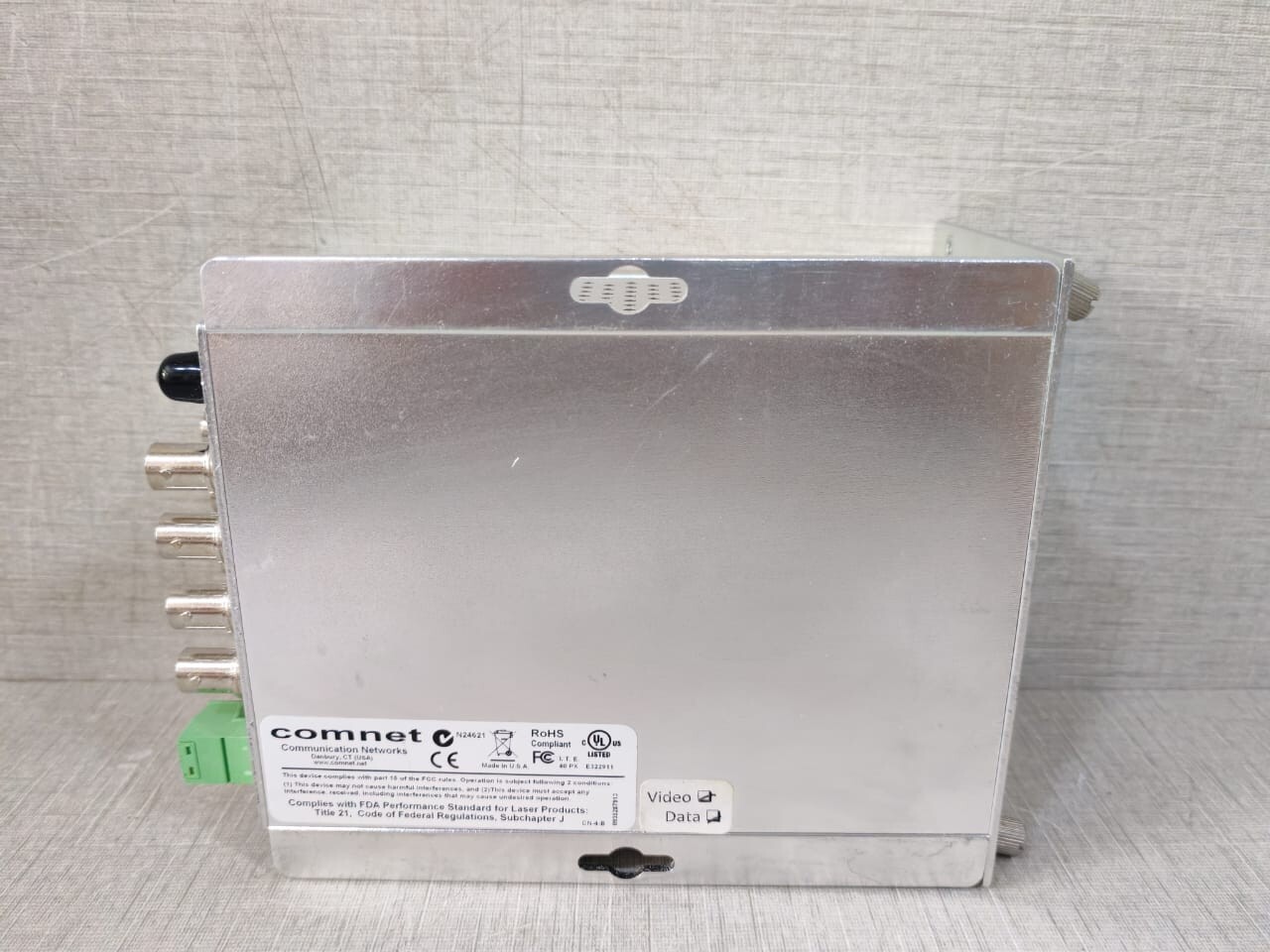COMNET FVR8018 M COMNET FVR8018M SHR 8 CH VIDEO RECEIVER + 8 CH DATA SELF HEALING RING 6