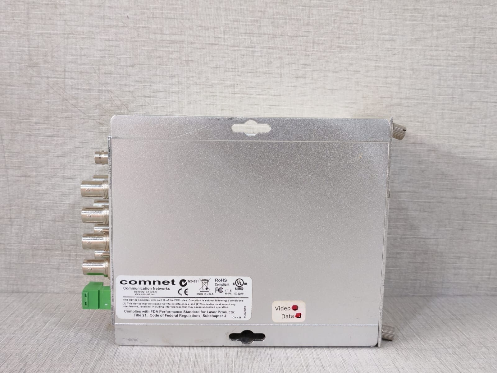 Comnet FVT8018S COMNET FVT8018S 8 CH VIDEO TRANSMITTER + 8 CH OF DATA 5