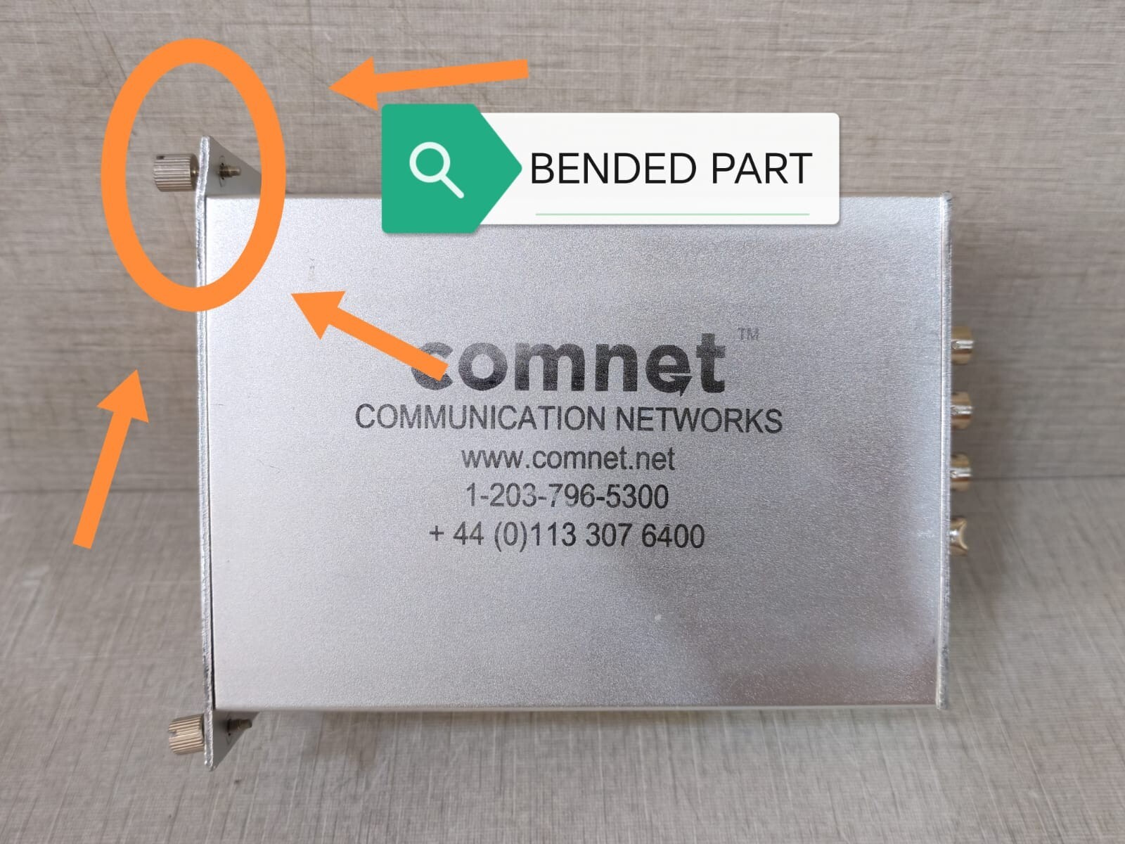 Comnet FVT8018S COMNET FVT8018S 8 CH VIDEO TRANSMITTER + 8 CH OF DATA 6