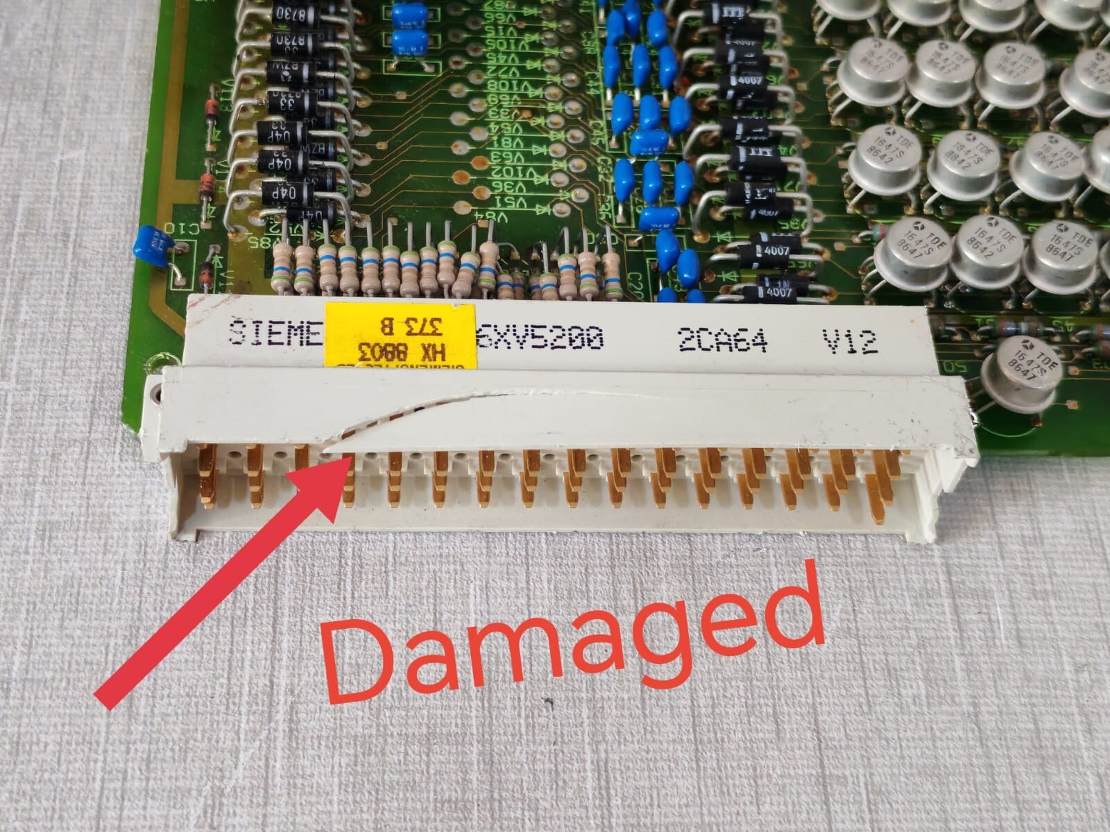 Siemens 6DS1603-8AB Siemens 6DS1603-8AB Teleperm M PCB Card 7