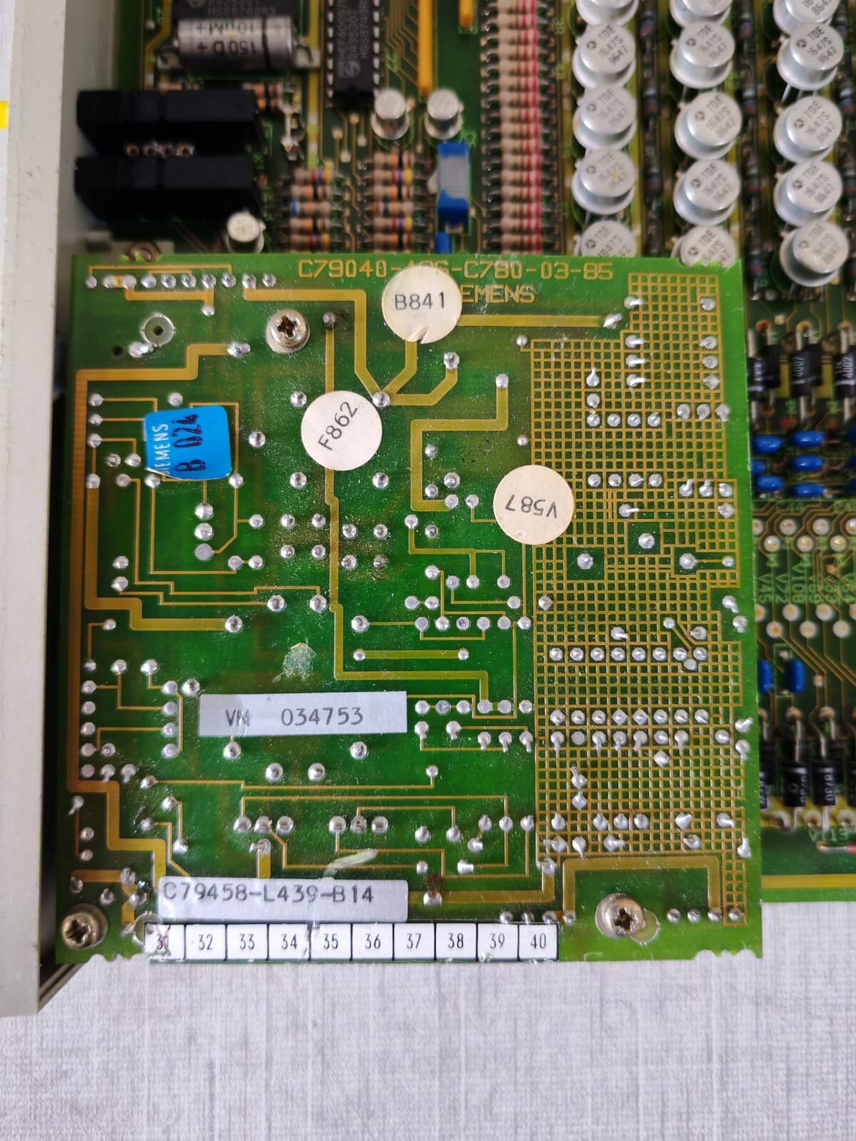 Siemens 6DS1603-8AB Siemens 6DS1603-8AB Teleperm M PCB Card 9