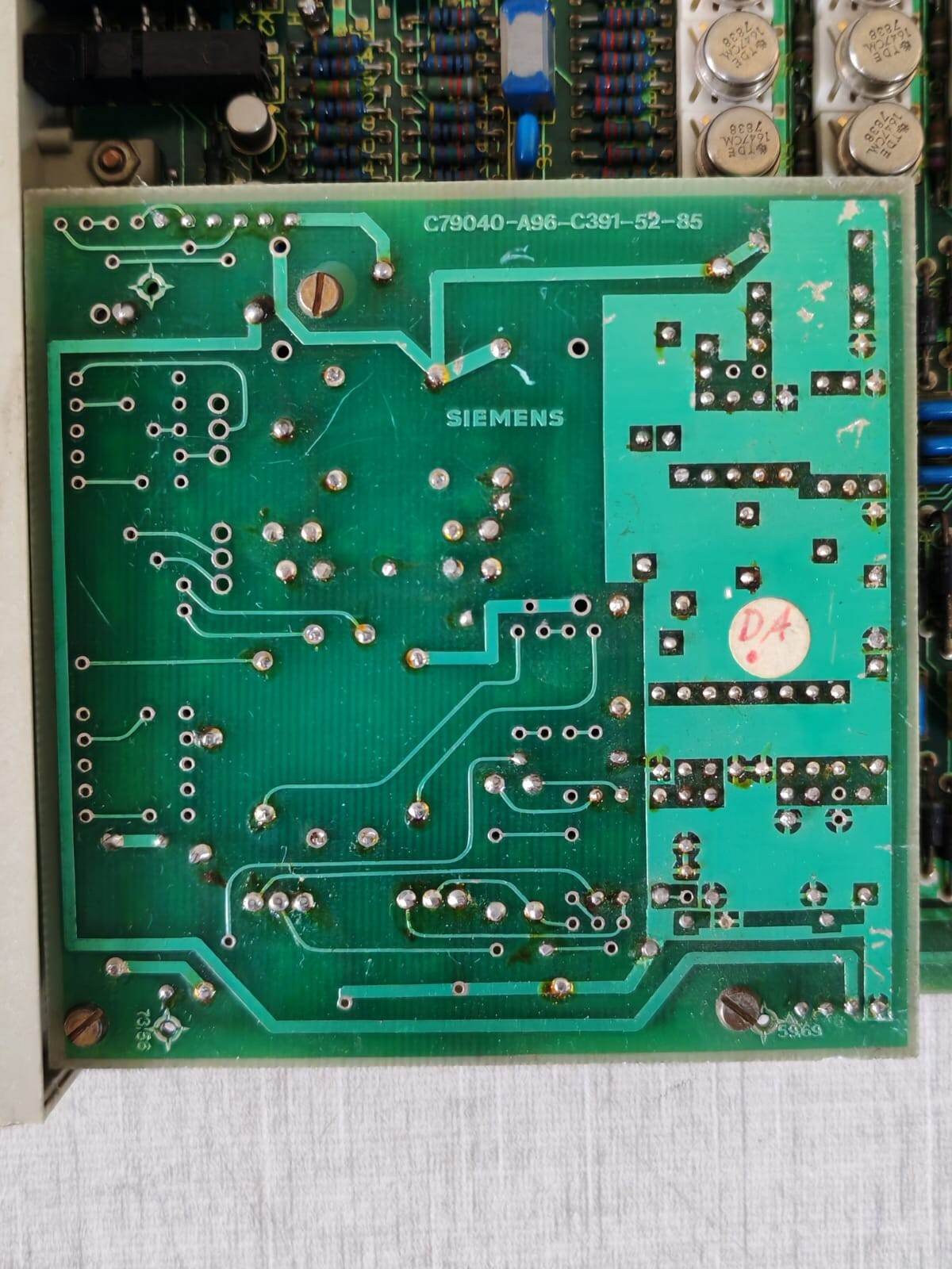 Siemens 6DS1603-8AA Siemens 6DS1603-8AA Teleperm M PCB card 7