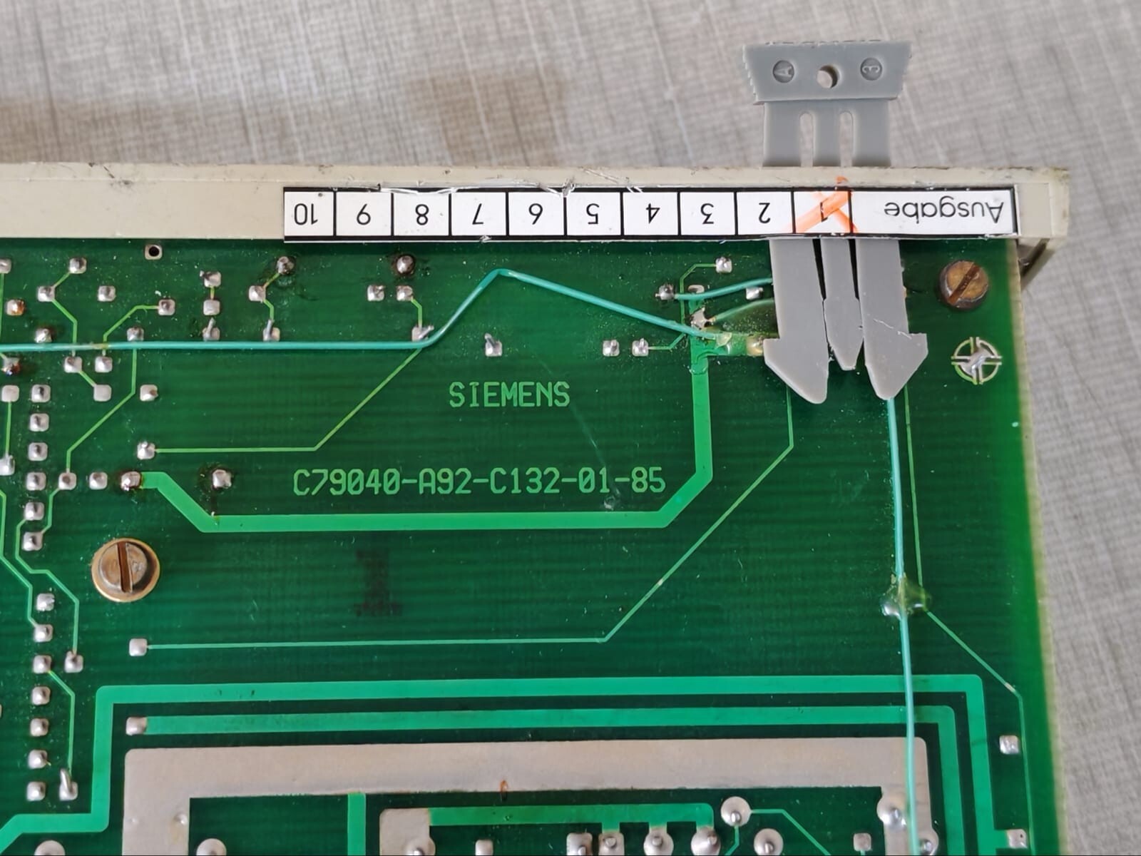 Siemens 6DS1603-8AA Siemens 6DS1603-8AA Teleperm M PCB card 10