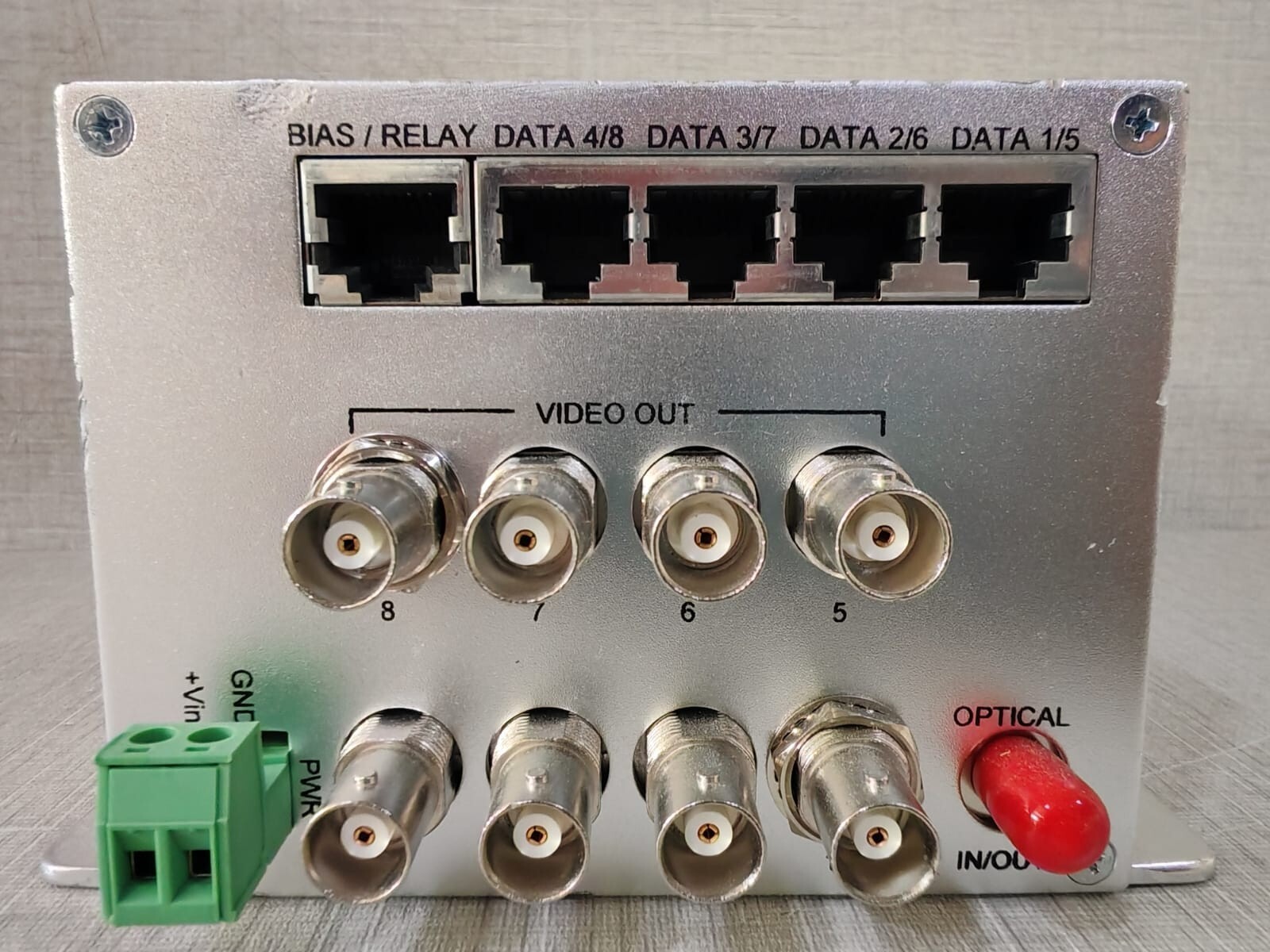 Comnet FVR8018M COMNET FVR8018M 8 CH VIDEO RECEIVER + 8 CH OF DATA 9