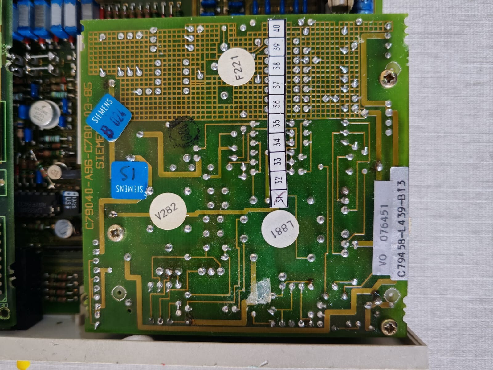 Siemens 6DS1403-8BA Siemens 6DS1403-8BA Teleperm M PCB Card 6