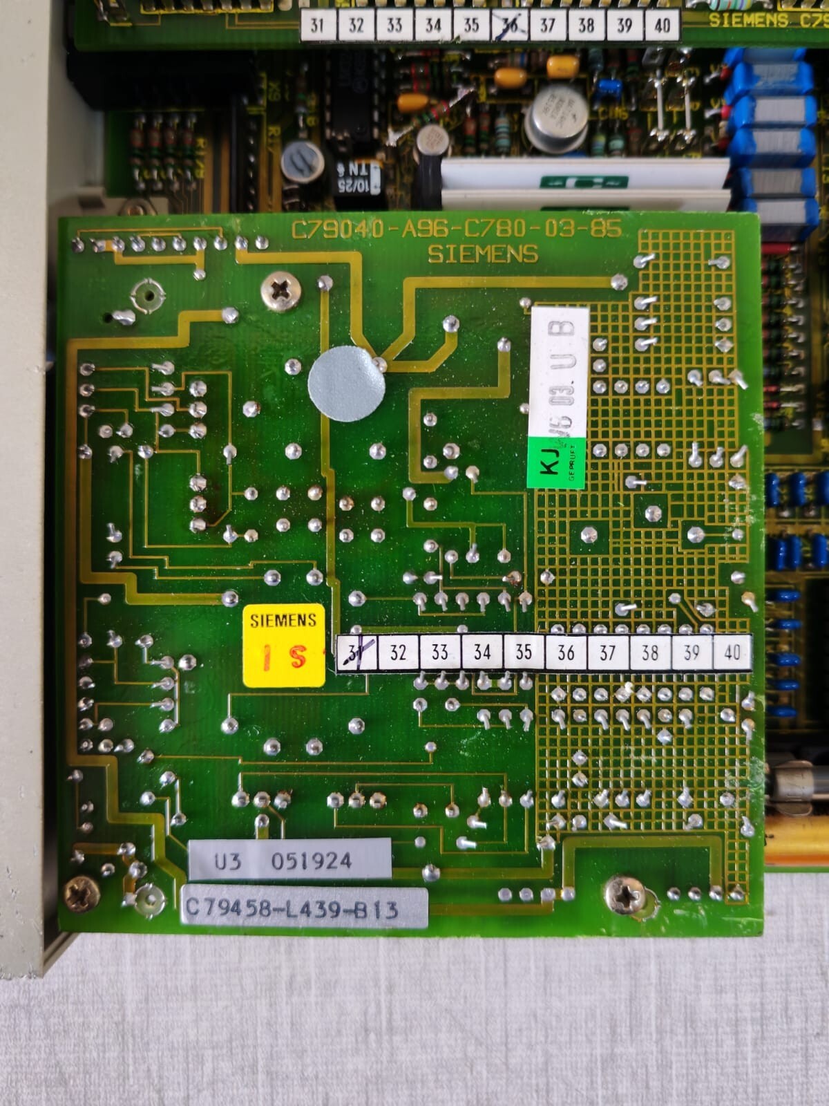 Siemens 6DS1403-8AA Siemens 6DS1403-8AA Teleperm M PCB Card 5