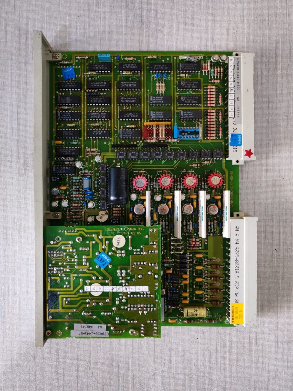 Siemens 6DS1702-8AA SIEMENS 6DS1702-8AA Teleperm M PCB Card 6