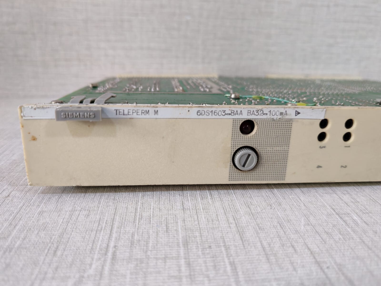 Siemens 6DS1603-8AA BA32-100mA Siemens 6DS1603-8AA BA32-100mA TELEPERM M PCB Card 2