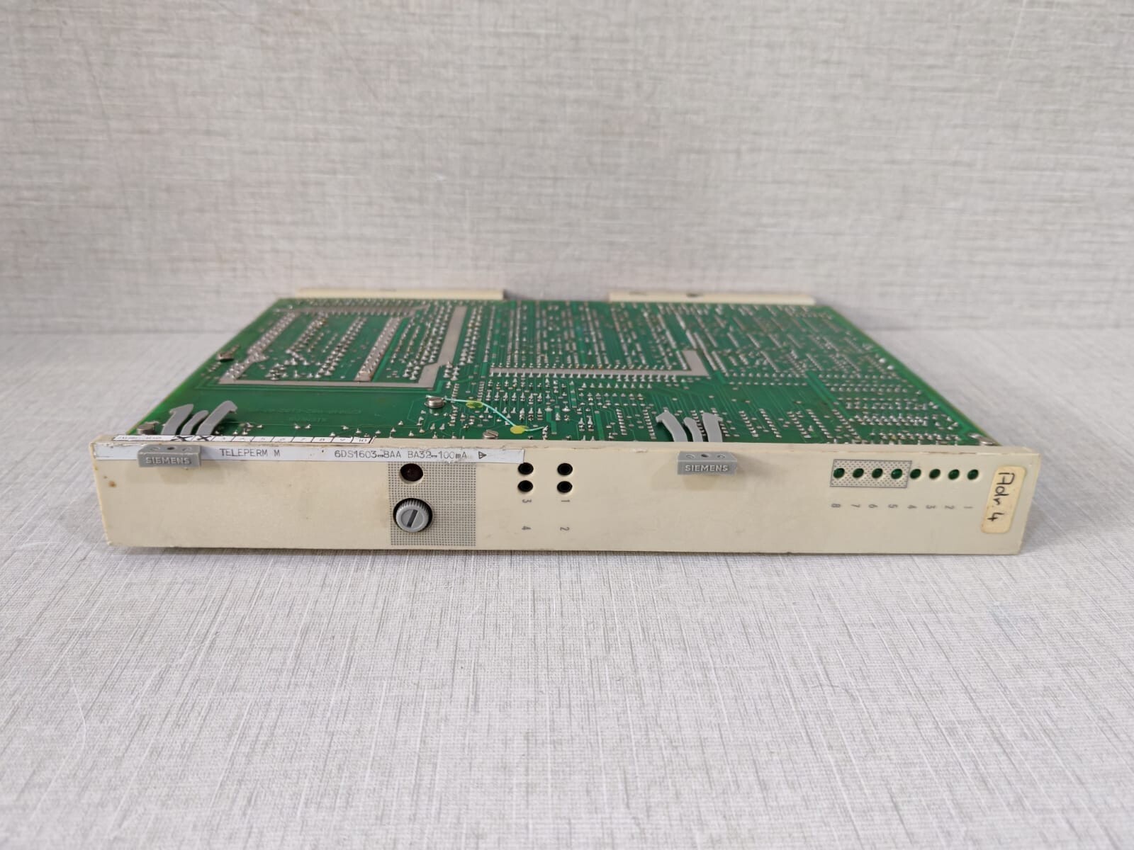 Siemens 6DS1603-8AA BA32-100mA Siemens 6DS1603-8AA BA32-100mA TELEPERM M PCB Card 9