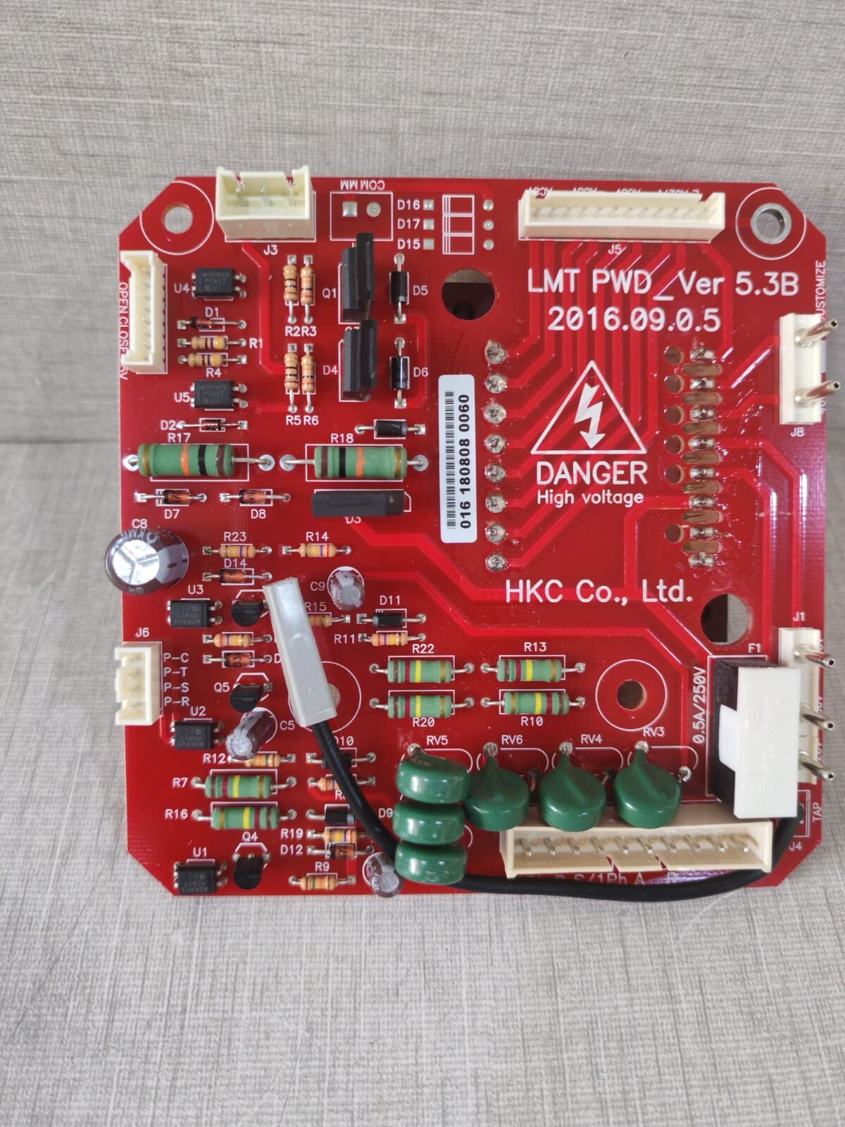 Unbranded LMT PWD_Ver 5.3B LMT PWD_Ver 5.3B HKC Co. Ltd. power board / fuse 4