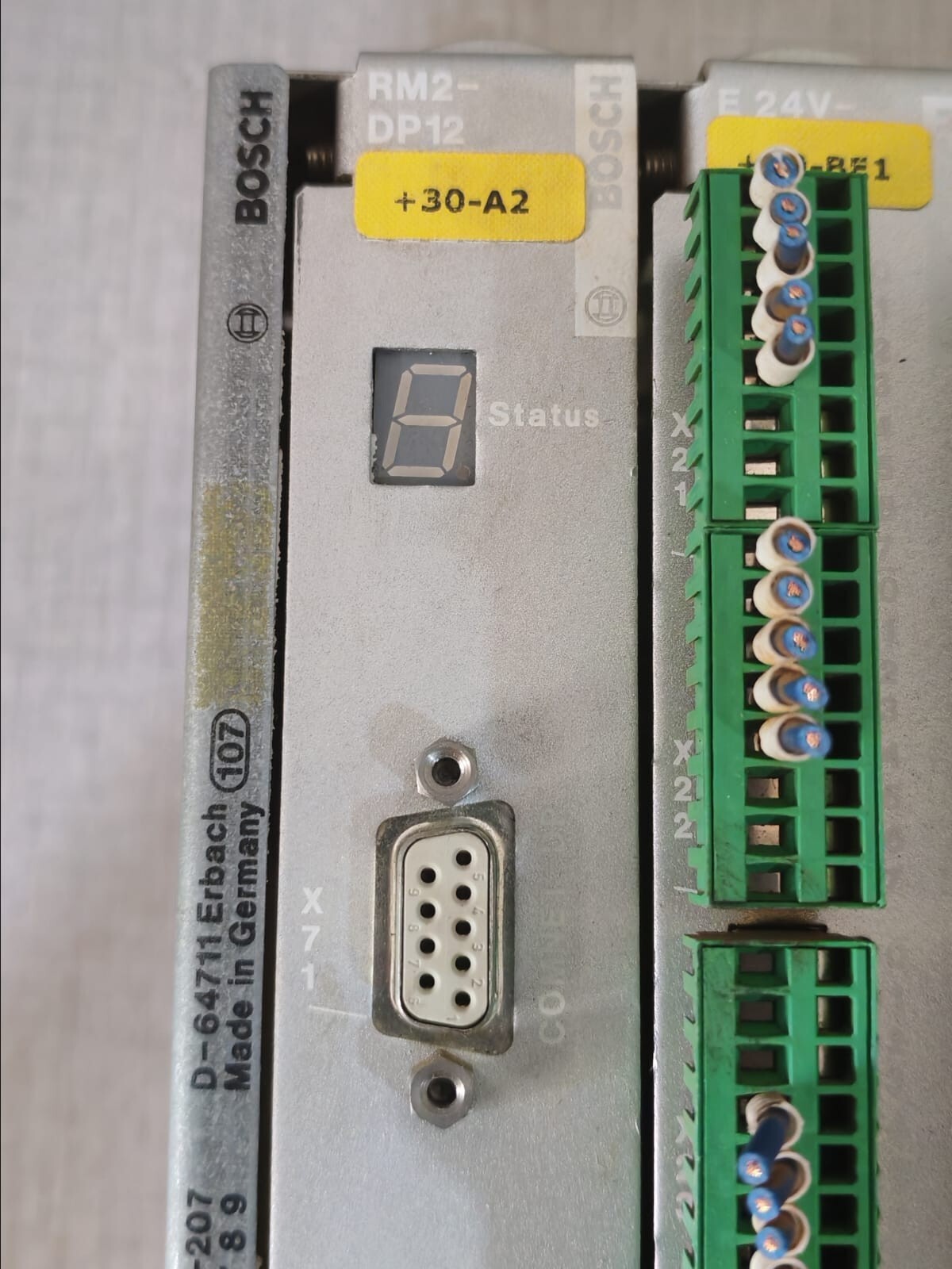 Bosch RM2-DP12 +6 NOS. OF E24V & 4 NOS. A24V/1070075100-207 BOSCH RACK WITH RM2-DP12 +6 NOS. OF E24V & 4 NOS. A24V/1070075100-207 2