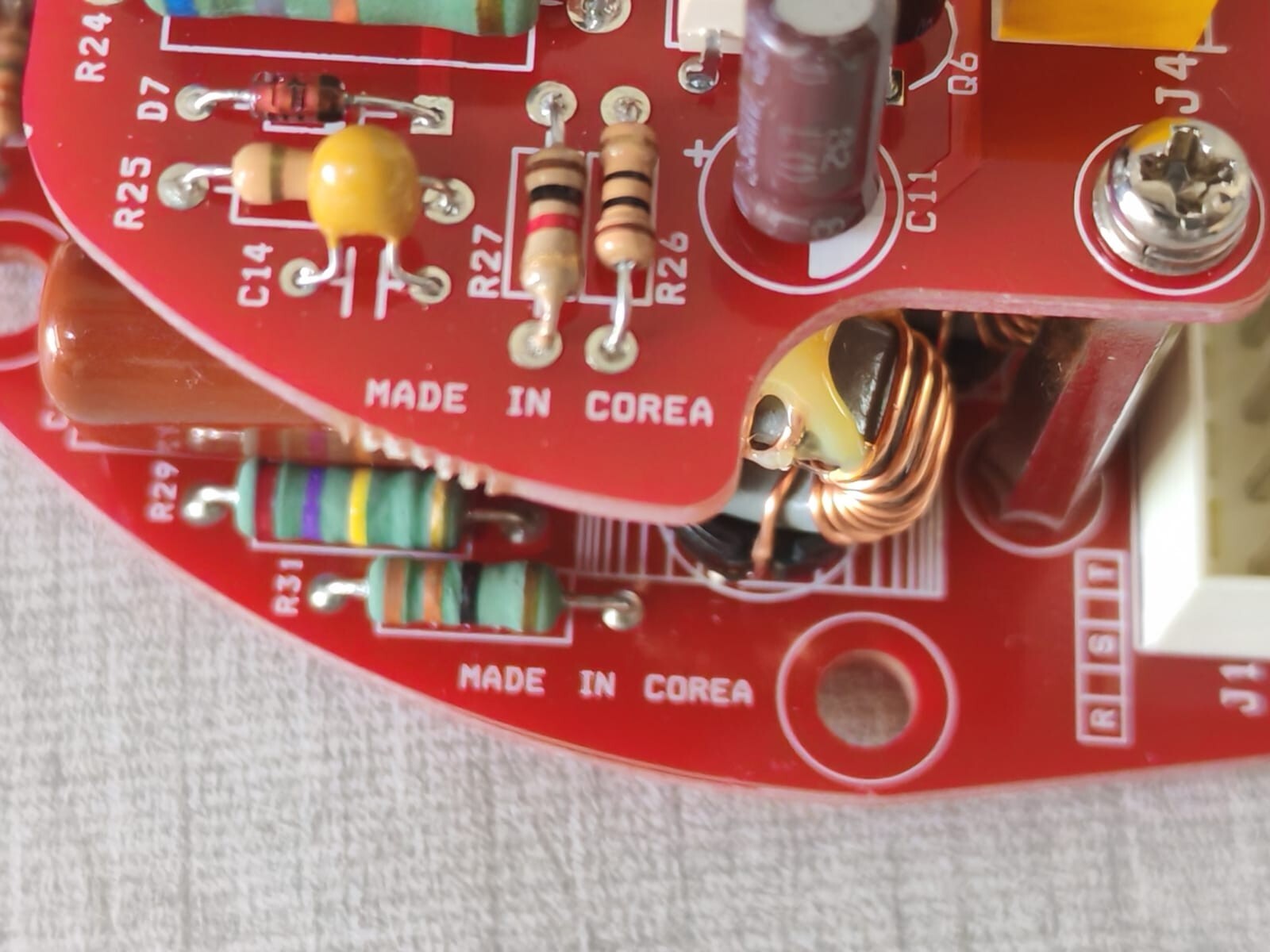 Unbranded LCU-B-PMD-DW_ V5.3 HKC Co. Ltd. LCU-B-PMD-DW_ V5.3 power board / fuse 8