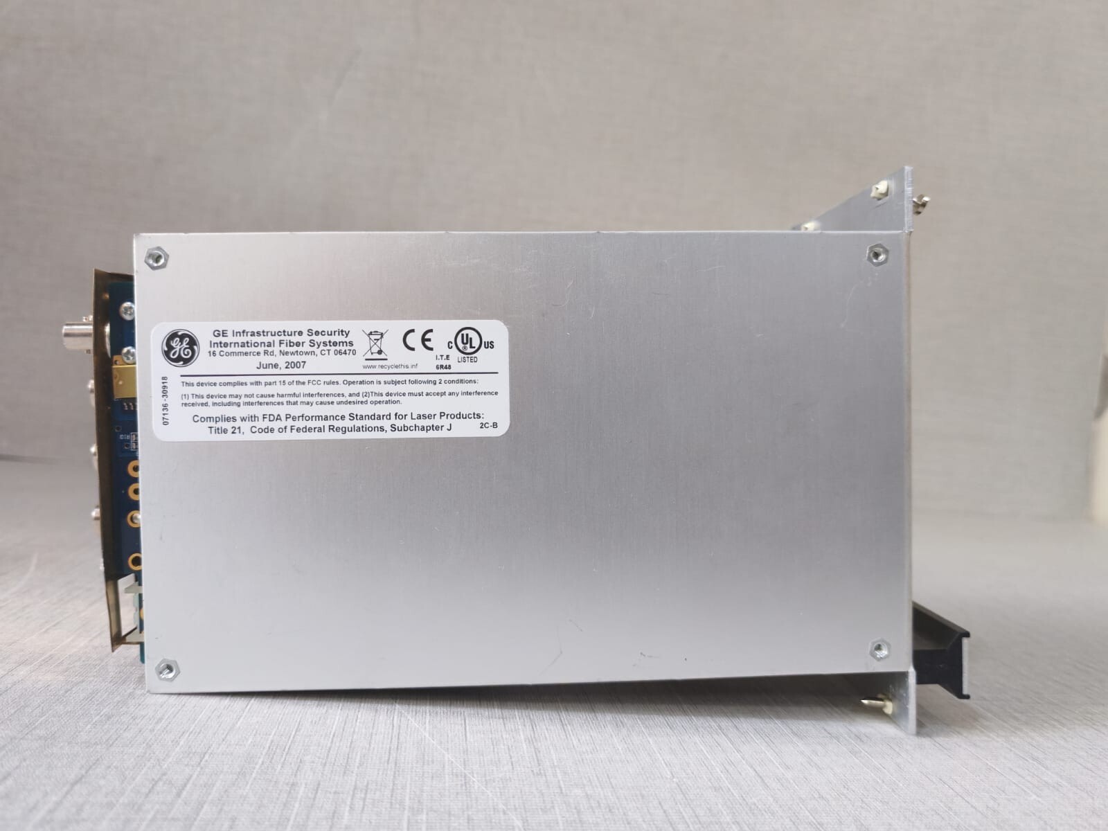 GE Security/IFS VR7820 GE Security/IFS VR7820 8 Channel Digital Video Receiver 5