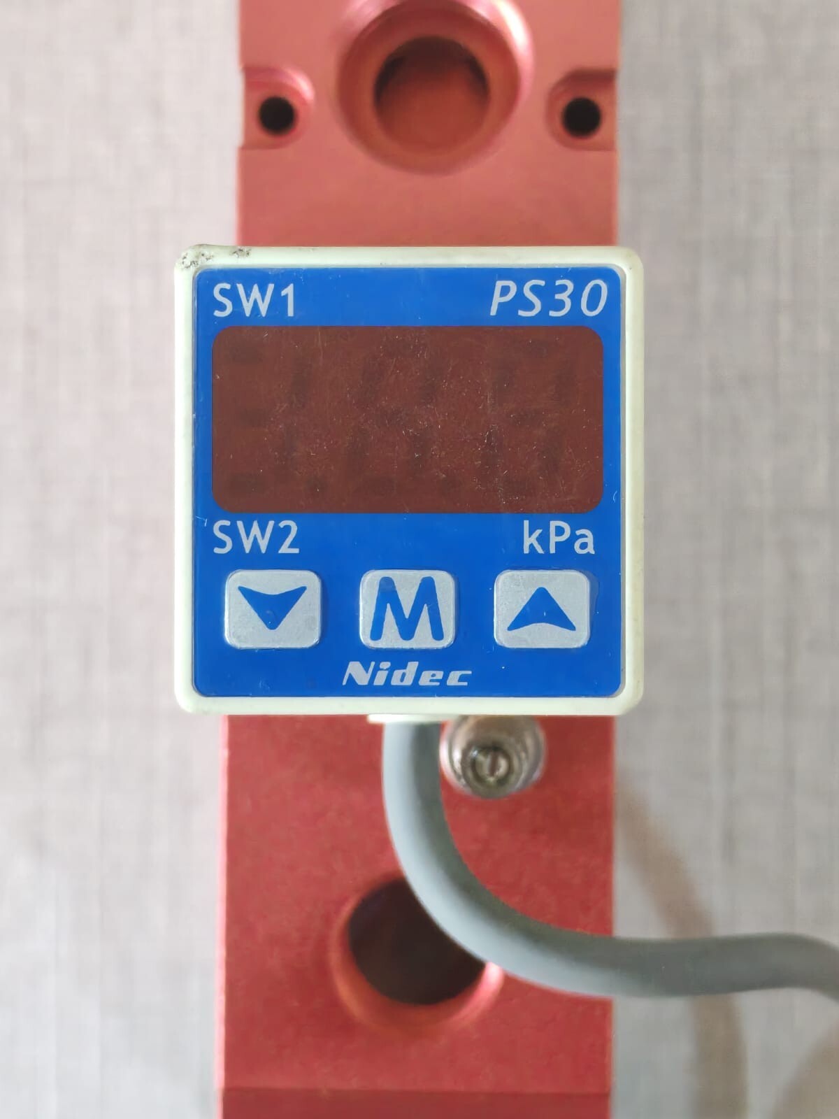 NIDEC/SPATEC NIDEC PS30-102R-N & SPATEC SMT-HSN-MD4-RD4-S NIDEC PS30-102R-N Pressure Switch with SPATEC SMT-HSN-MD4-RD4-S 2