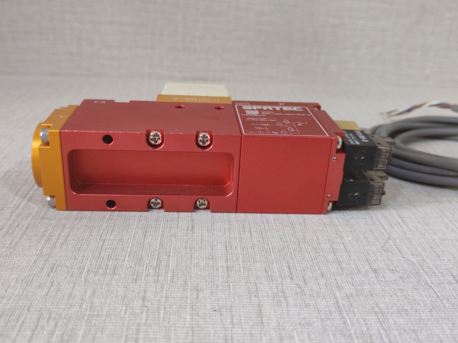 NIDEC/SPATEC NIDEC PS30-102R-N & SPATEC SMT-HSN-MD4-RD4-S NIDEC PS30-102R-N Pressure Switch with SPATEC SMT-HSN-MD4-RD4-S 10
