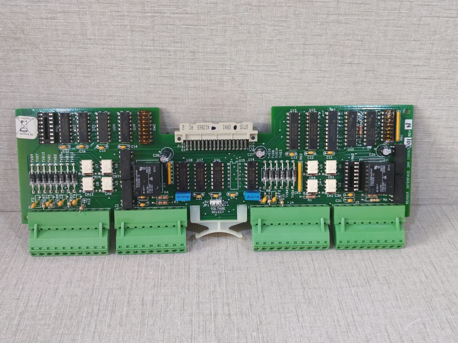 GE 110063001 GE 2RP Reader Interface Unsupervised DI Board 110063001 2