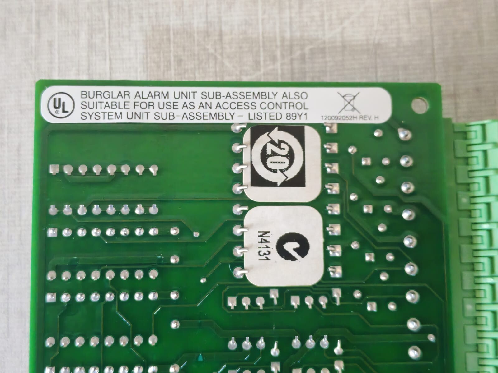 GE 110063001 GE 2RP Reader Interface Unsupervised DI Board 110063001 10