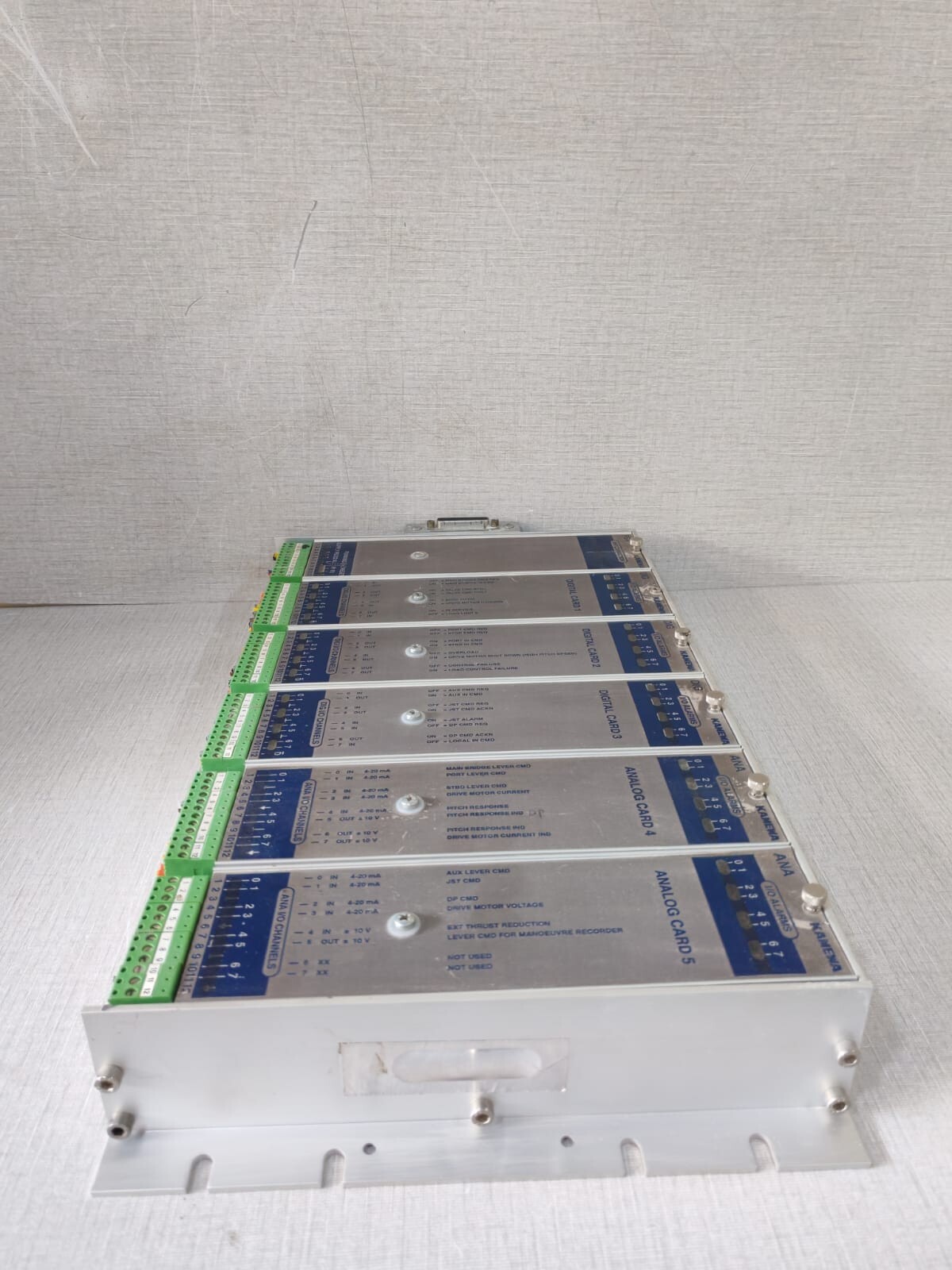 KAMEWA PSR HHT KAMEWA PSR HHT CONNECTION ANALOG /DIGITAL CARD I/O ALARMS 7