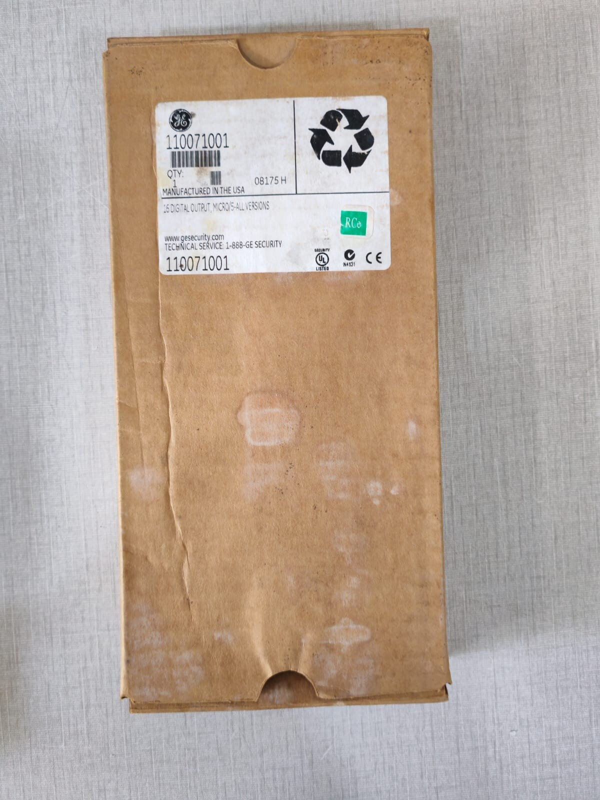 GE GE-SECURITY-110071001 GE Security 110071001, 16 Digital Output Micro 5 Access Control Board 9