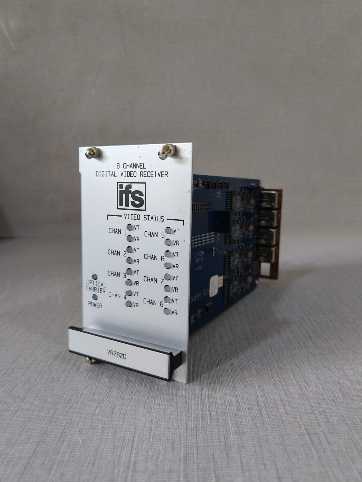 GE Security/IFS VR7820 GE Security/IFS VR7820 8 Channel Digital Video Receiver 2