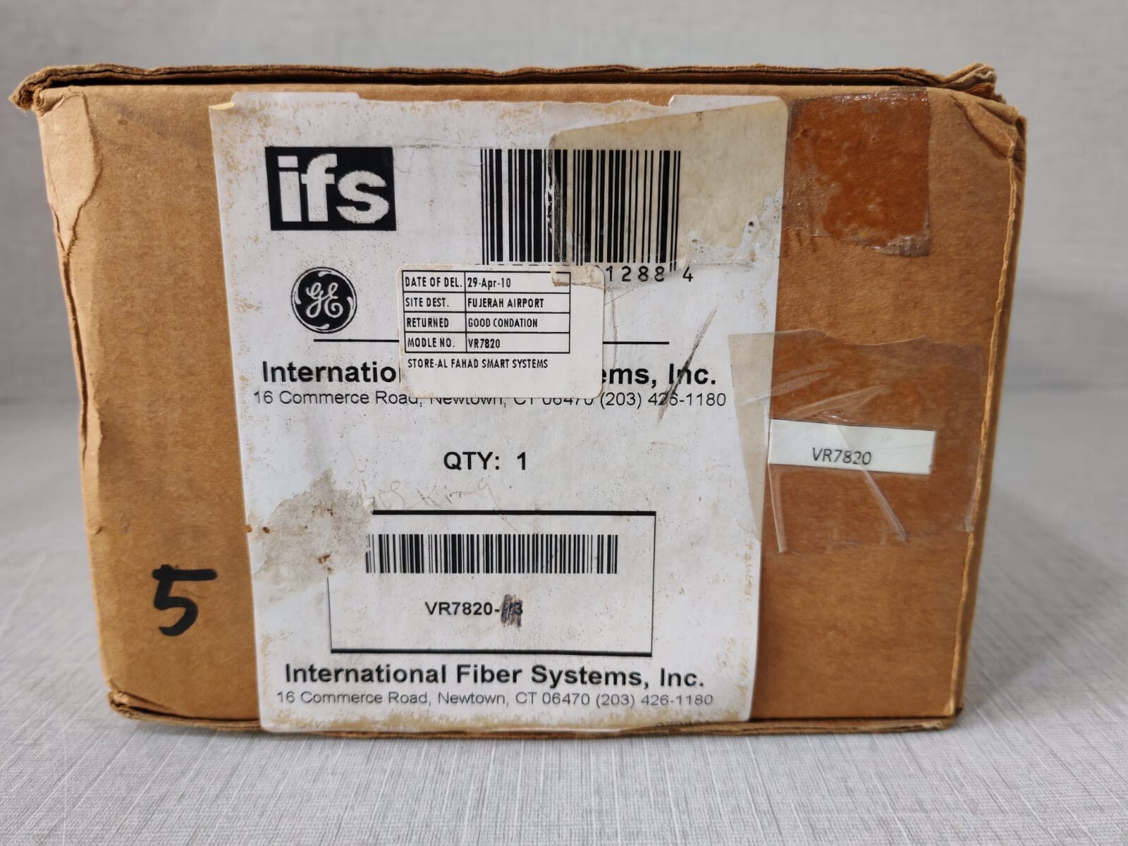 GE Security/IFS VR7820 GE Security/IFS VR7820 8 Channel Digital Video Receiver 8
