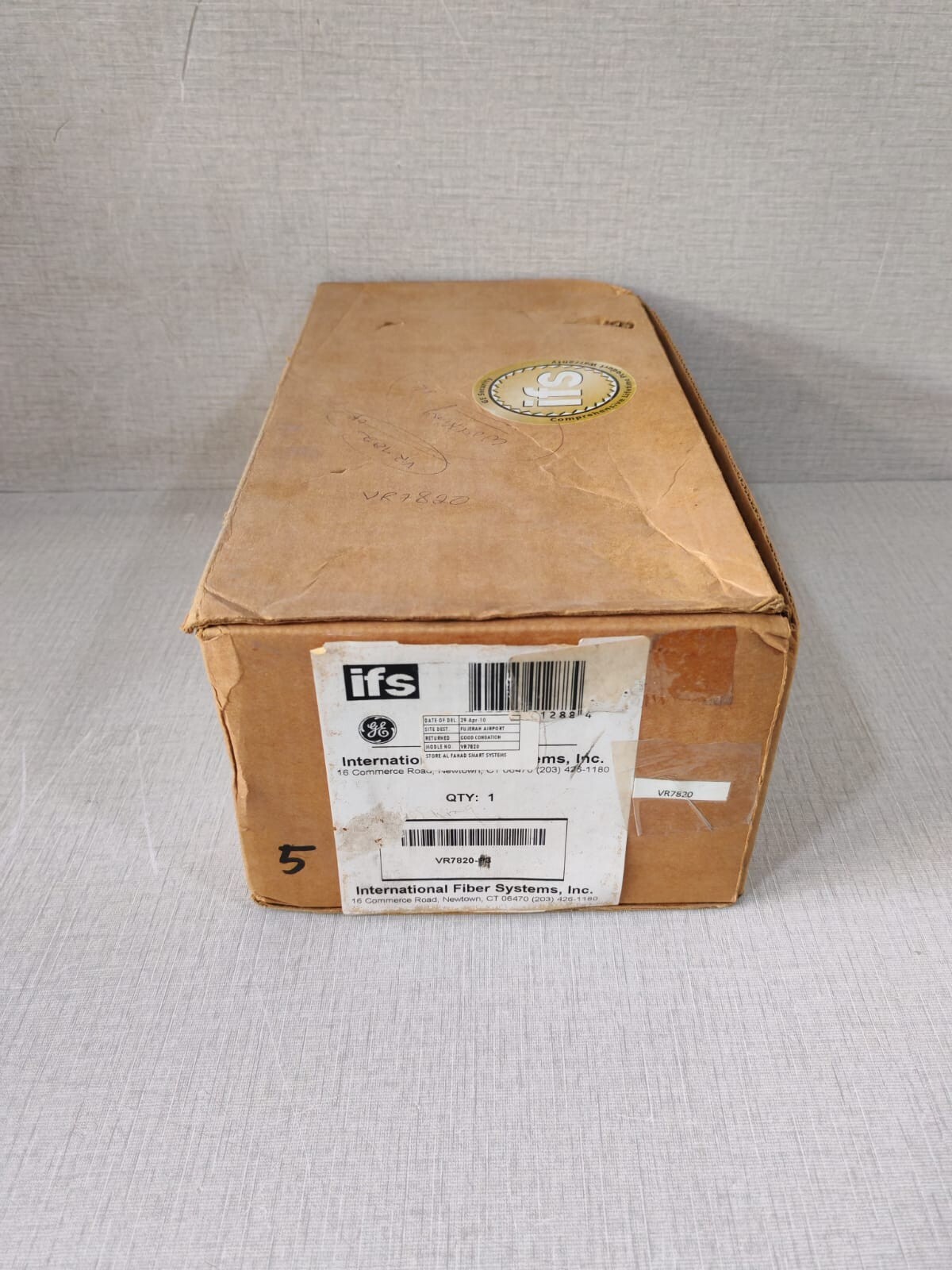 GE Security/IFS VR7820 GE Security/IFS VR7820 8 Channel Digital Video Receiver 9