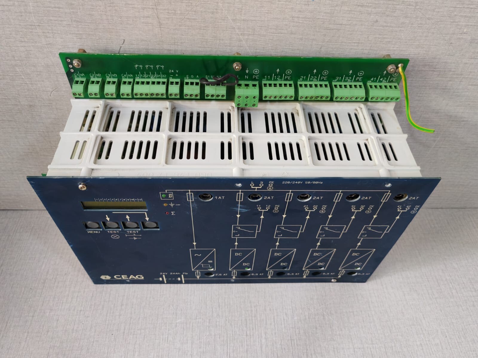 CEAG 40071346398 CEAG CeaGuard 48 Emergency Lighting Supply Unit 40071346398 Missing Button Knob 6