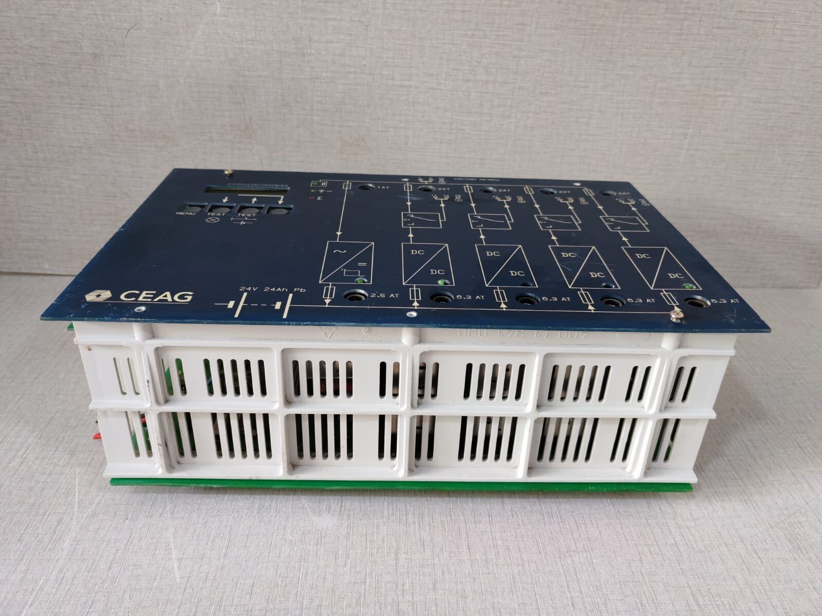 CEAG 40071346398 CEAG CeaGuard 48 Emergency Lighting Supply Unit 40071346398 Missing Button Knob 7