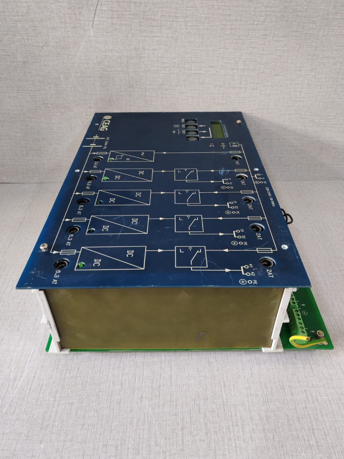 CEAG 40071346398 CEAG CeaGuard 48 Emergency Lighting Supply Unit 40071346398 Missing Button Knob 9