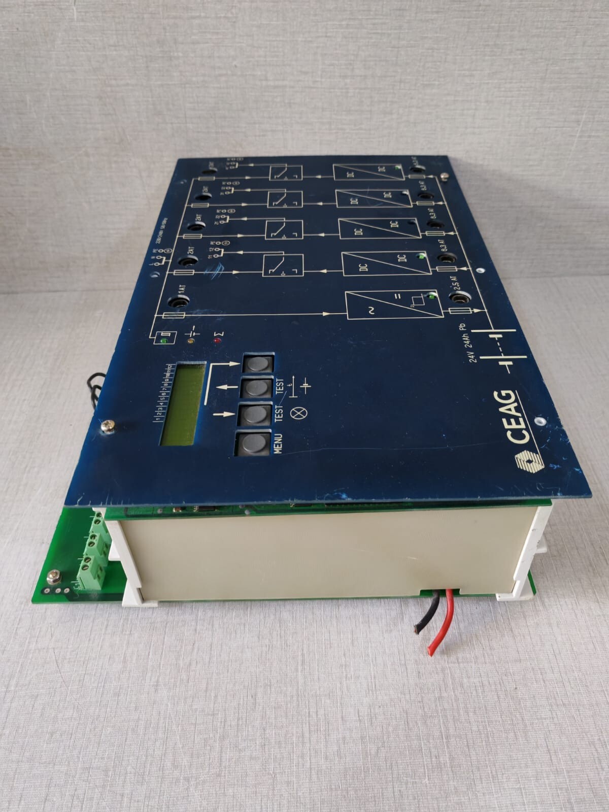 CEAG 40071346398 CEAG CeaGuard 48 Emergency Lighting Supply Unit 40071346398 Missing Button Knob 10