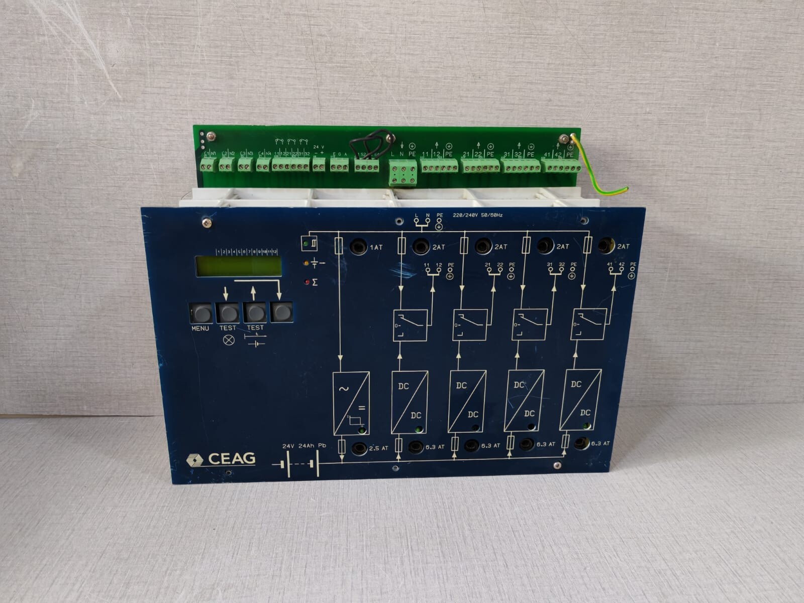 CEAG CeaGuard 48 Emergency Lighting Supply Unit 40071346398 Missing Button Knob