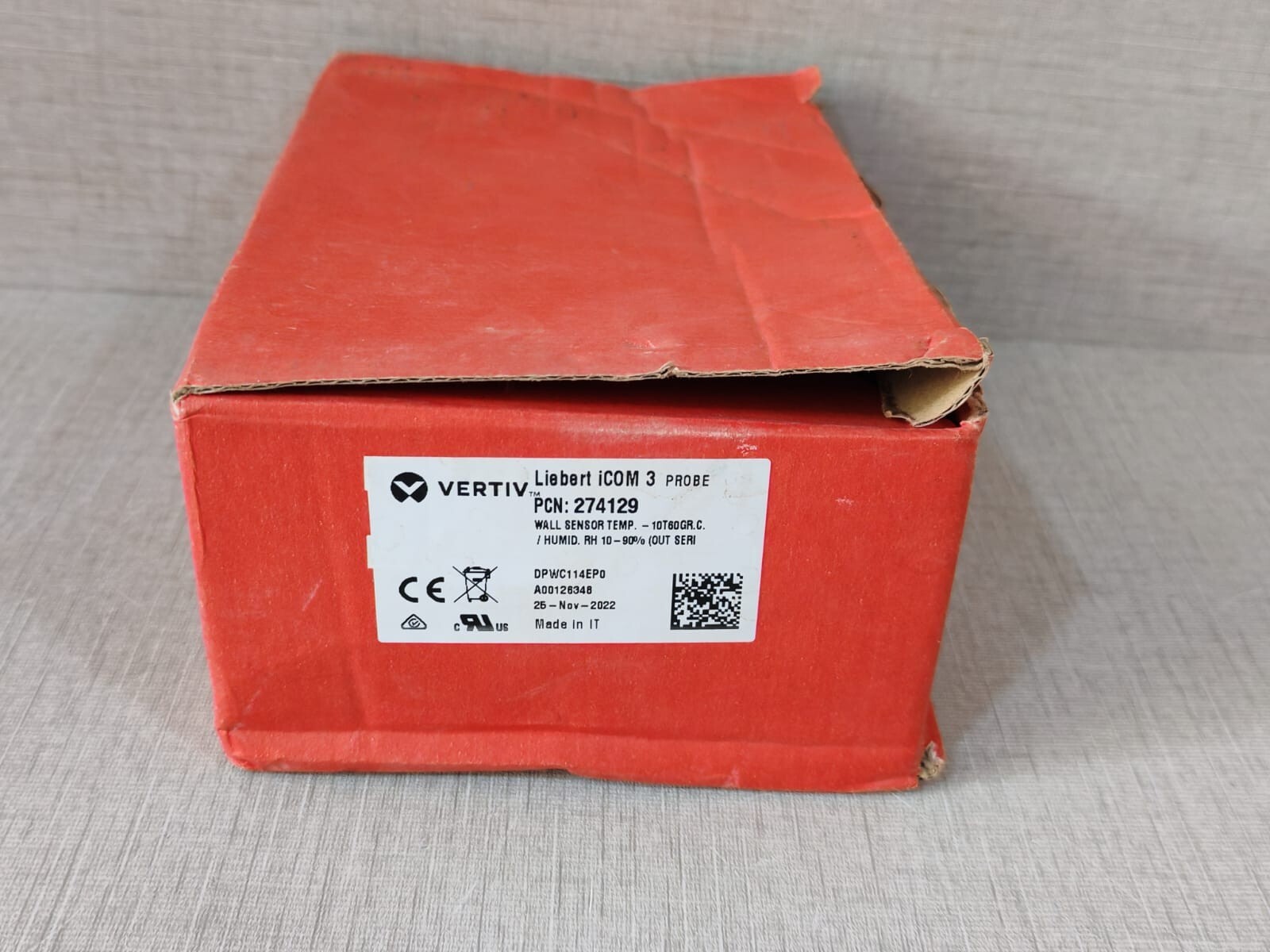 Vertiv DPWC114EP0 Vertiv DPWC114EP0 Wall Sensor Temperature and Humidity Sensor 6