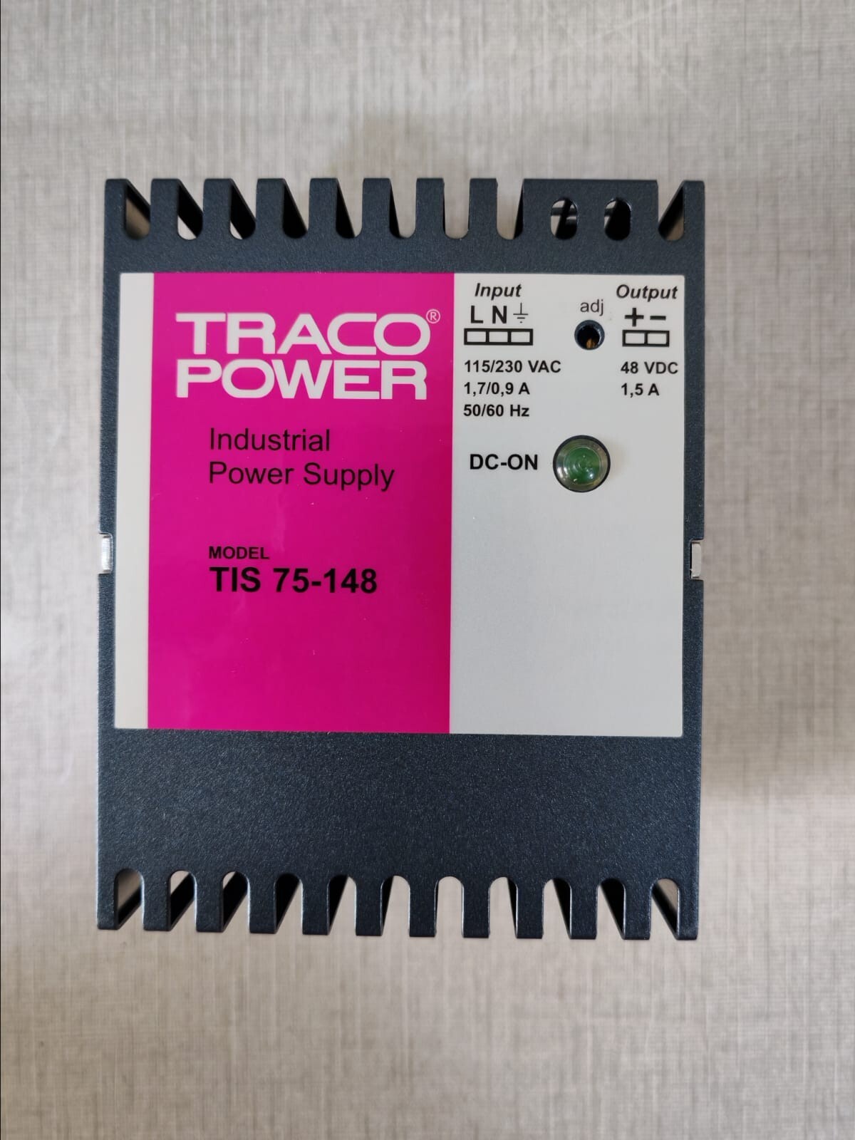 TRACOPOWER TIS 75-148 TRACO POWER TIS 75-148 Industrial Power Supply 2