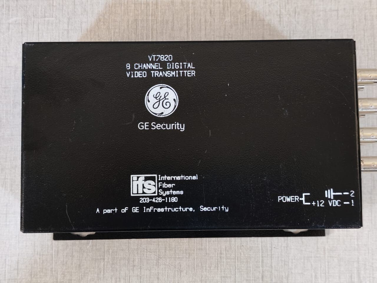 GE Security/IFS VT7820 GE Security/IFS VT7820 8 Channel Digital Video Transmitter 2