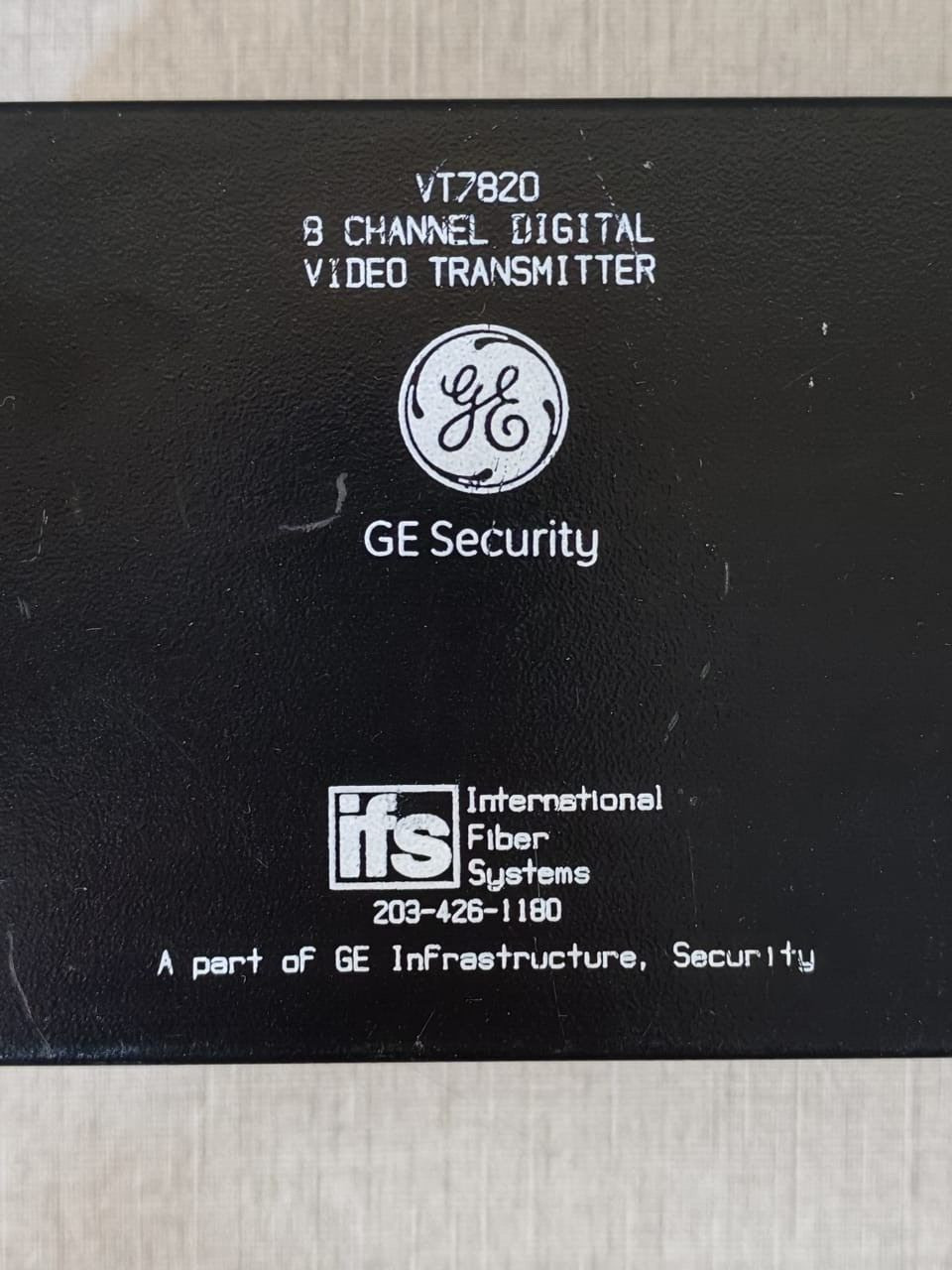 GE Security/IFS VT7820 GE Security/IFS VT7820 8 Channel Digital Video Transmitter 3