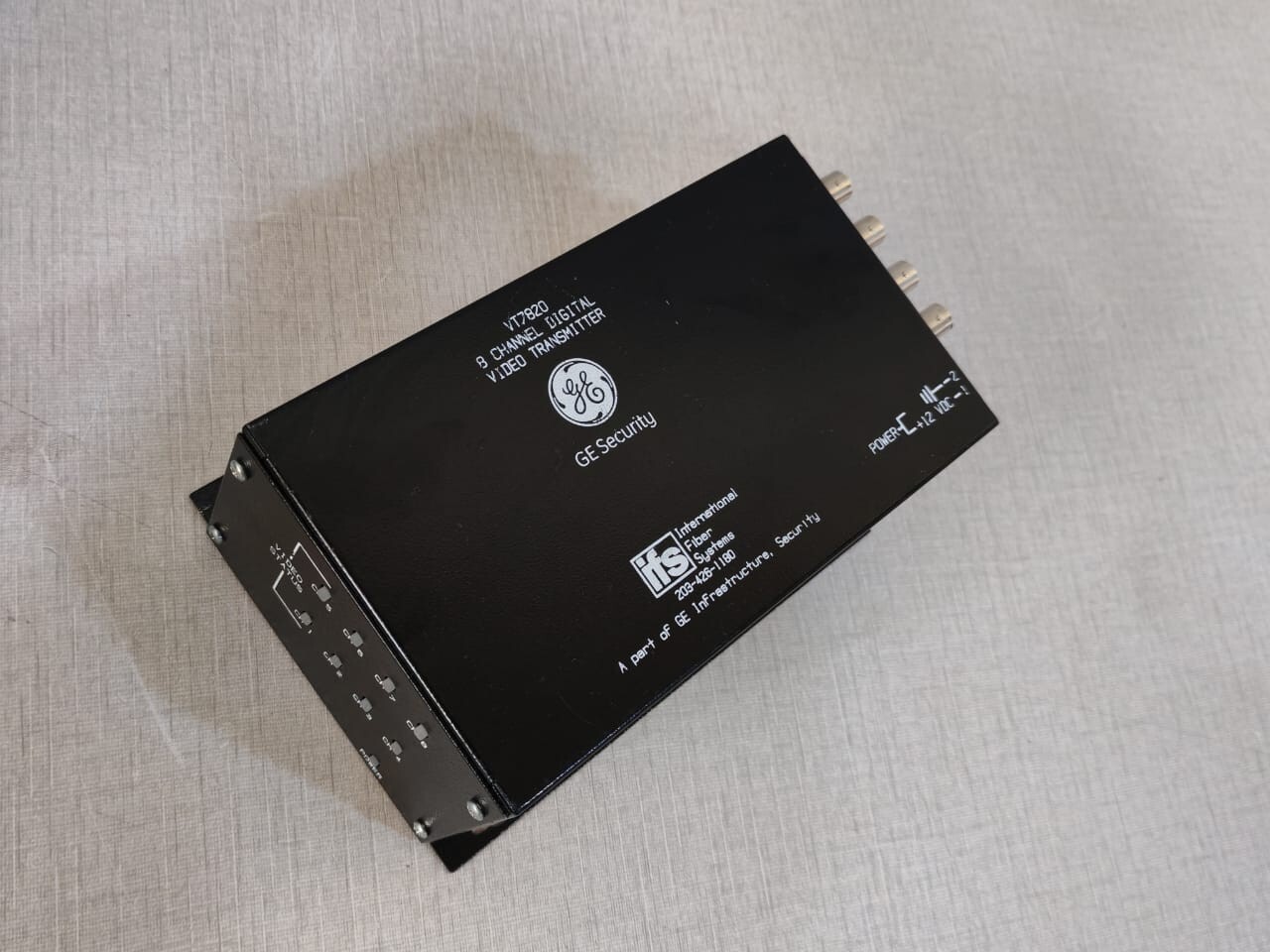 GE Security/IFS VT7820 GE Security/IFS VT7820 8 Channel Digital Video Transmitter 7