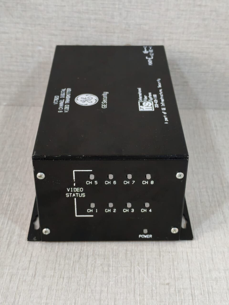 GE Security/IFS VT7820 GE Security/IFS VT7820 8 Channel Digital Video Transmitter 10