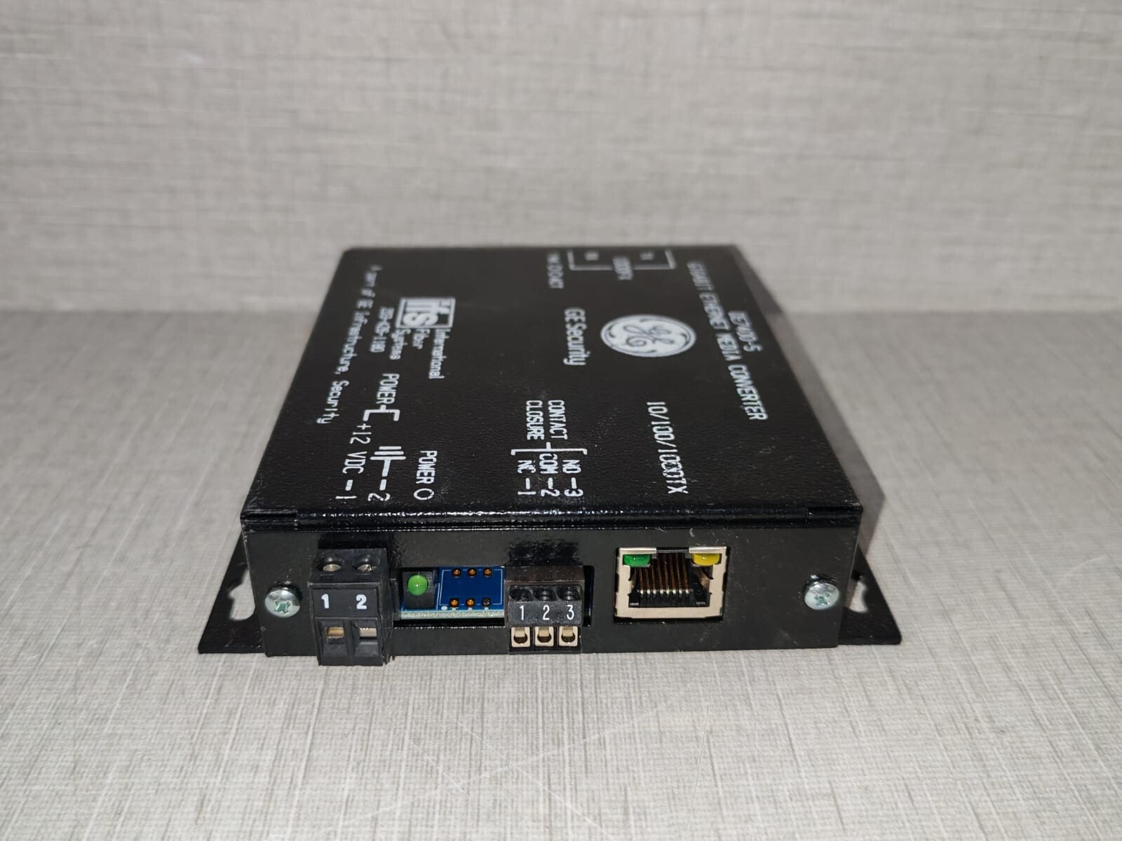 GE Security/IFS DE7400-S GE Security/IFS DE7400-S Two Port Gigabit Ethernet Media Converter 6