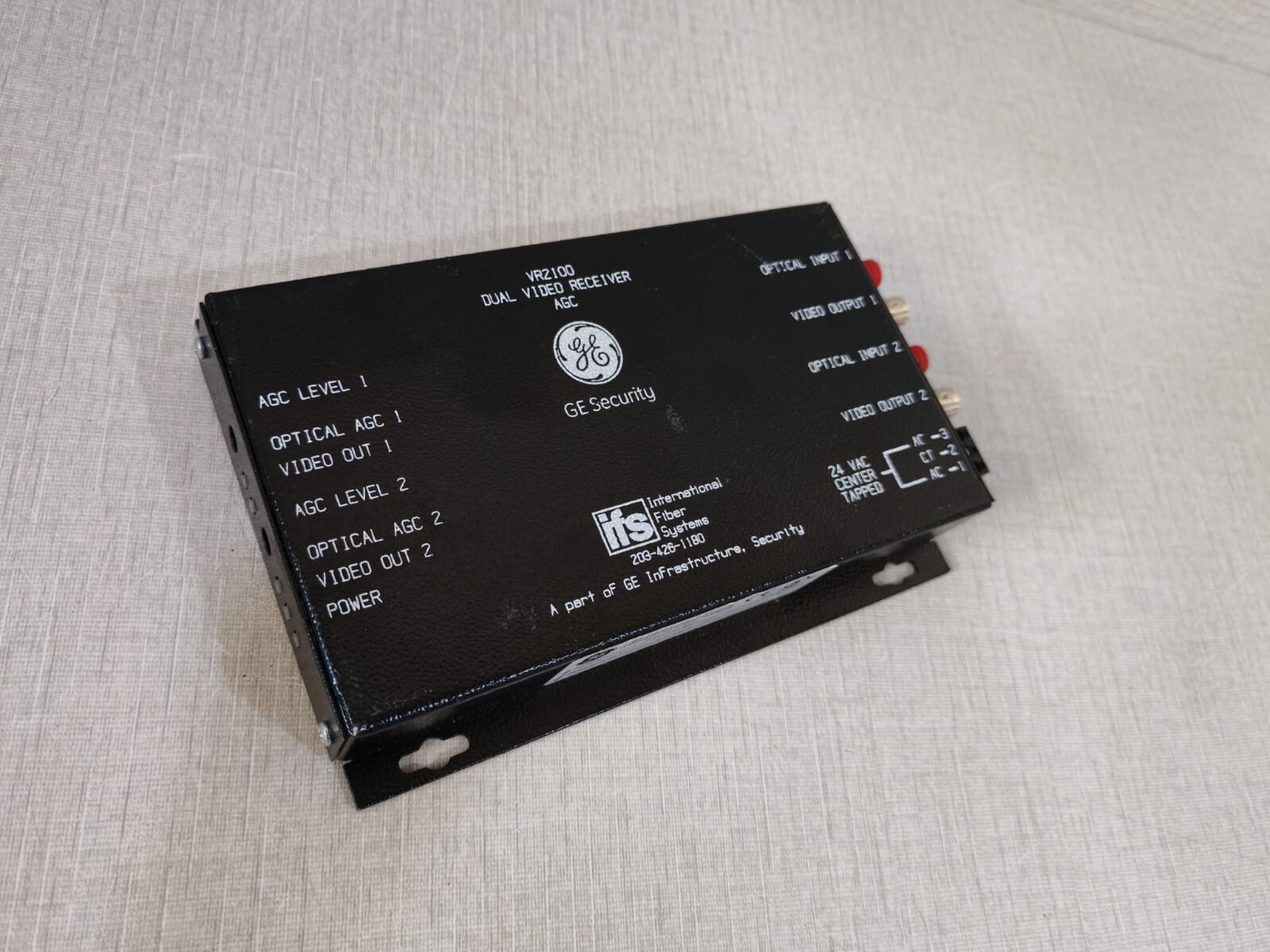 GE Security/IFS VR2100 GE Security/IFS VR2100 Dual Video Receiver 10