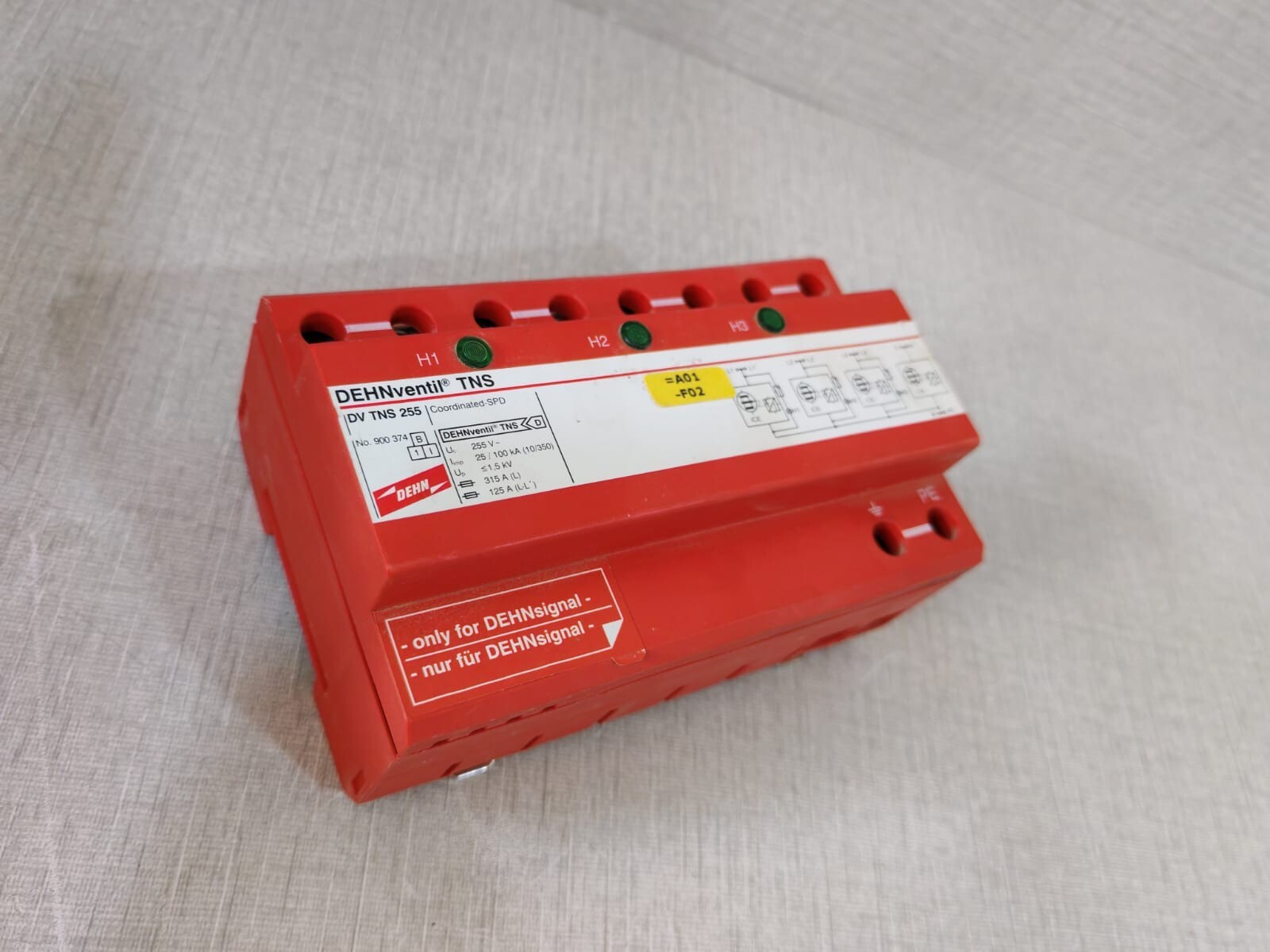 DEHNventil DV TNS 255 DEHNventil TNS DV TNS 255 / DV TNS255 | 900374 6